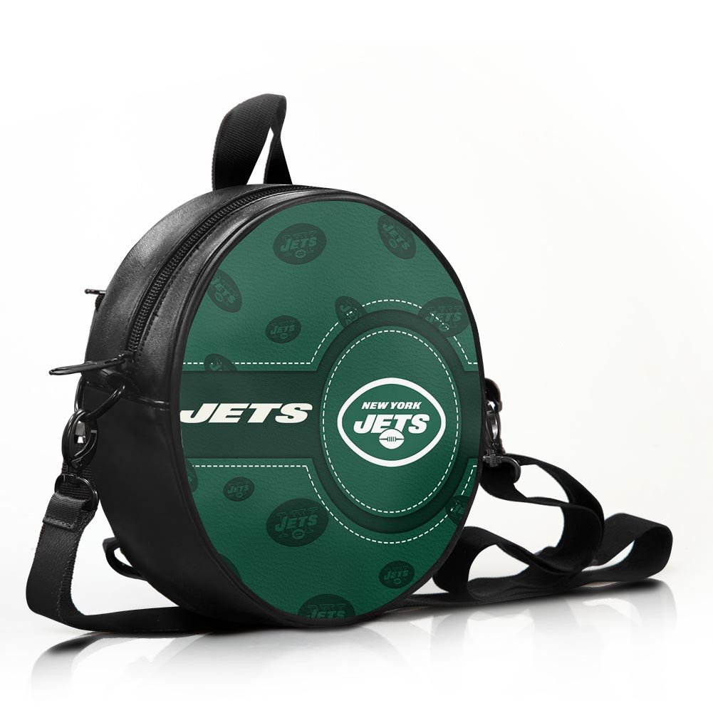 Alternative view of New York Jets Prestigia Round Handbag Custom Name 2025 Versions, Sport Prestigia Round Handbag EHIVM-06232637N