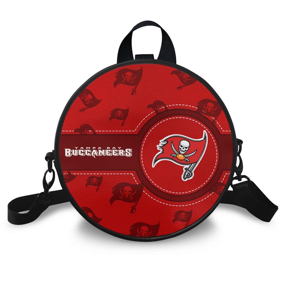 Tampa Bay Buccaneers Prestigia Round Handbag Custom Name 2025 Versions, Sport Prestigia Round Handbag EHIVM-06232637N