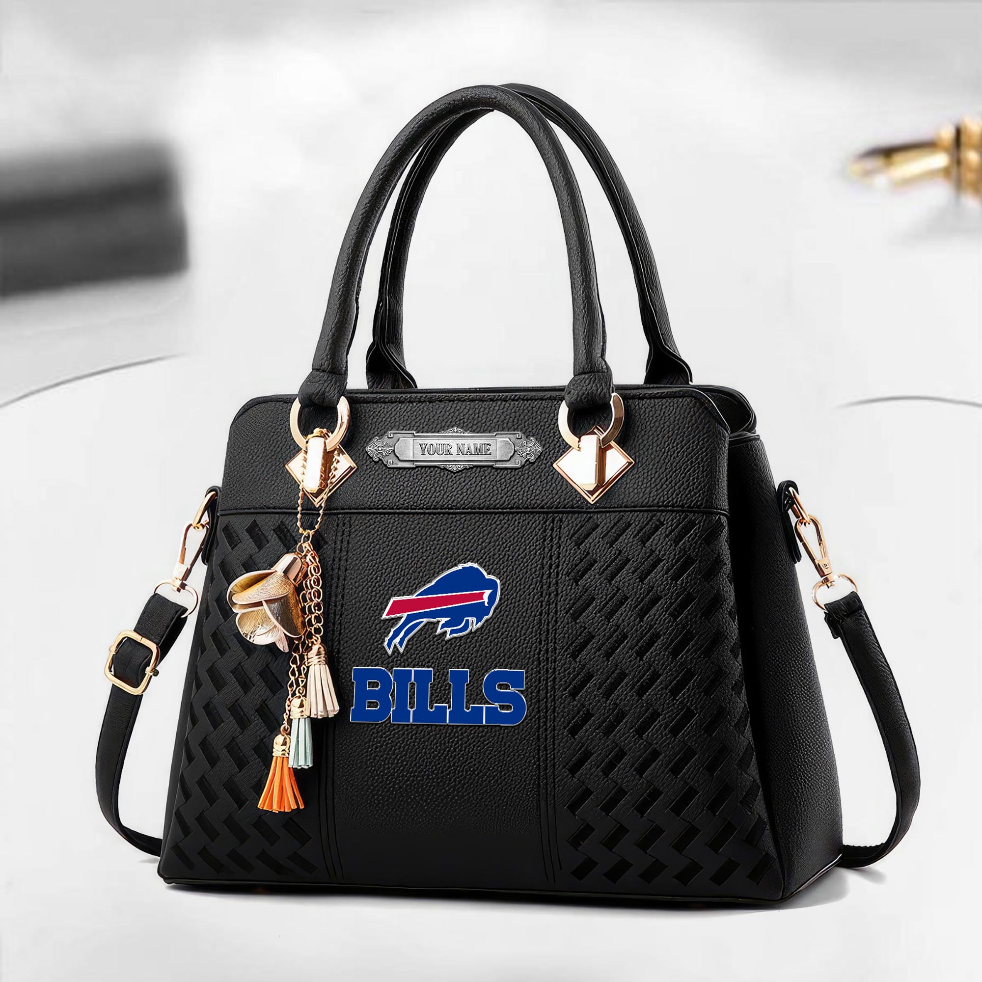 Buffalo Bills Deluxe Handbag For Women Custom Your Name 2025 Versions, Sport Deluxe Handbag EHIVM-08073030