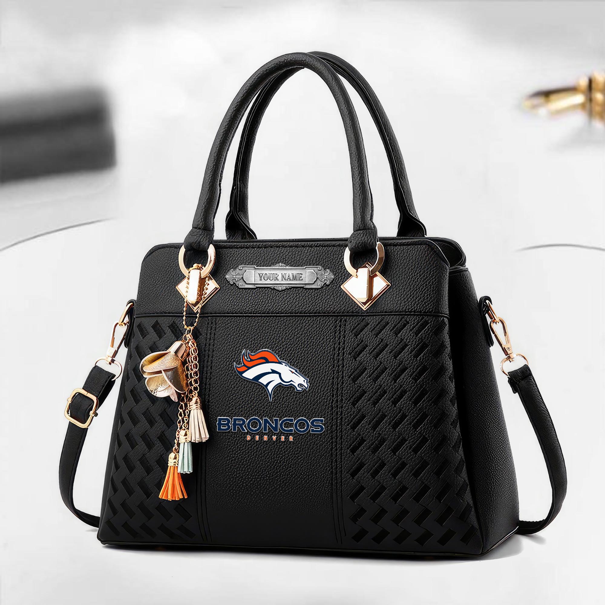 Denver Broncos Deluxe Handbag For Women Custom Your Name 2025 Versions, Sport Deluxe Handbag EHIVM-08073030
