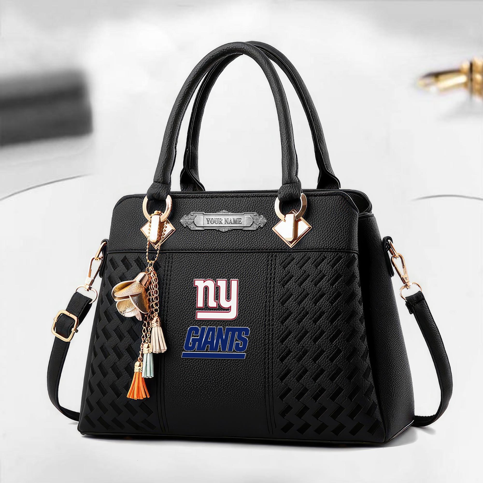 New York Giants Deluxe Handbag For Women Custom Your Name 2025 Versions, Sport Deluxe Handbag EHIVM-08073030
