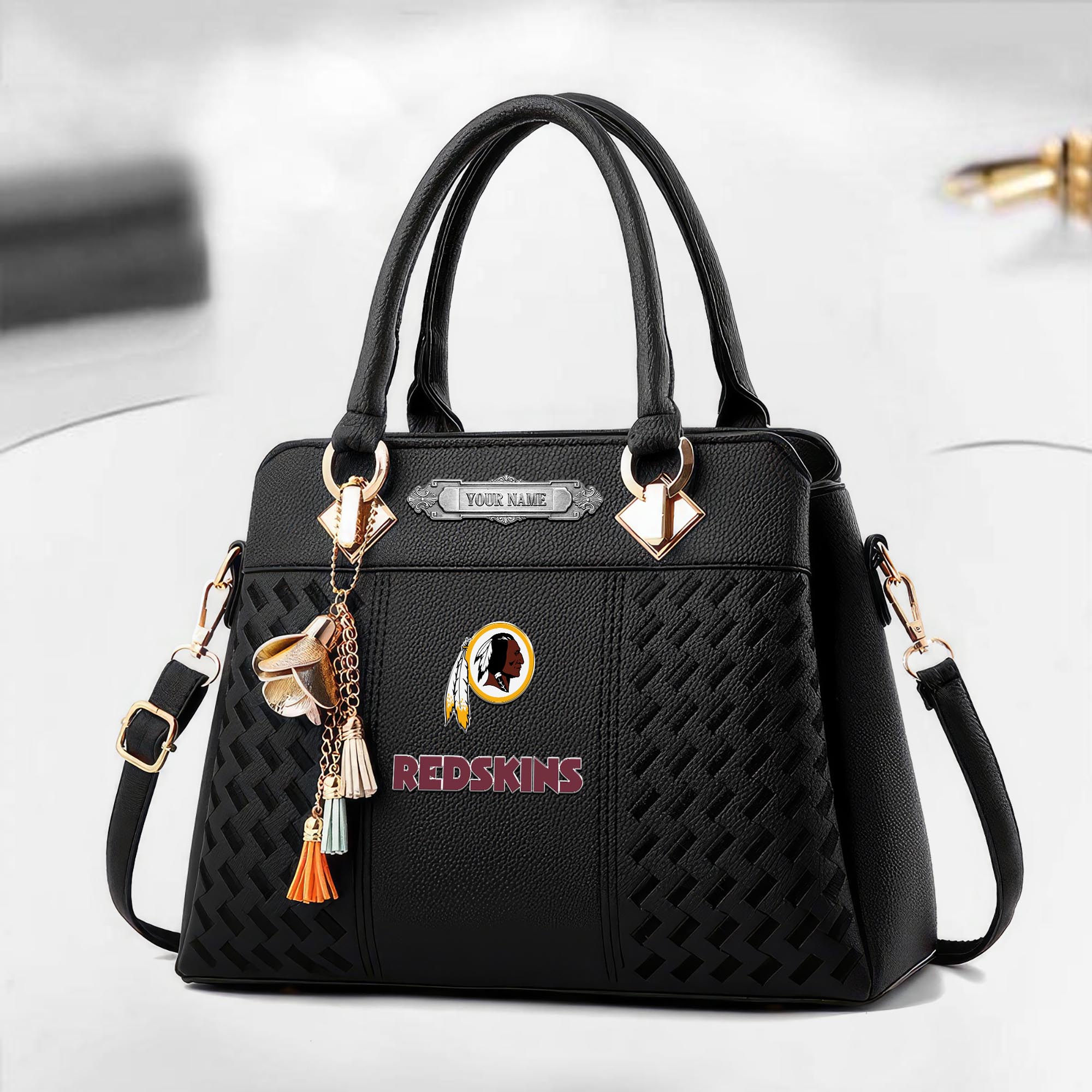 Washington Redskins Deluxe Handbag For Women Custom Your Name 2025 Versions, Sport Deluxe Handbag EHIVM-08073030
