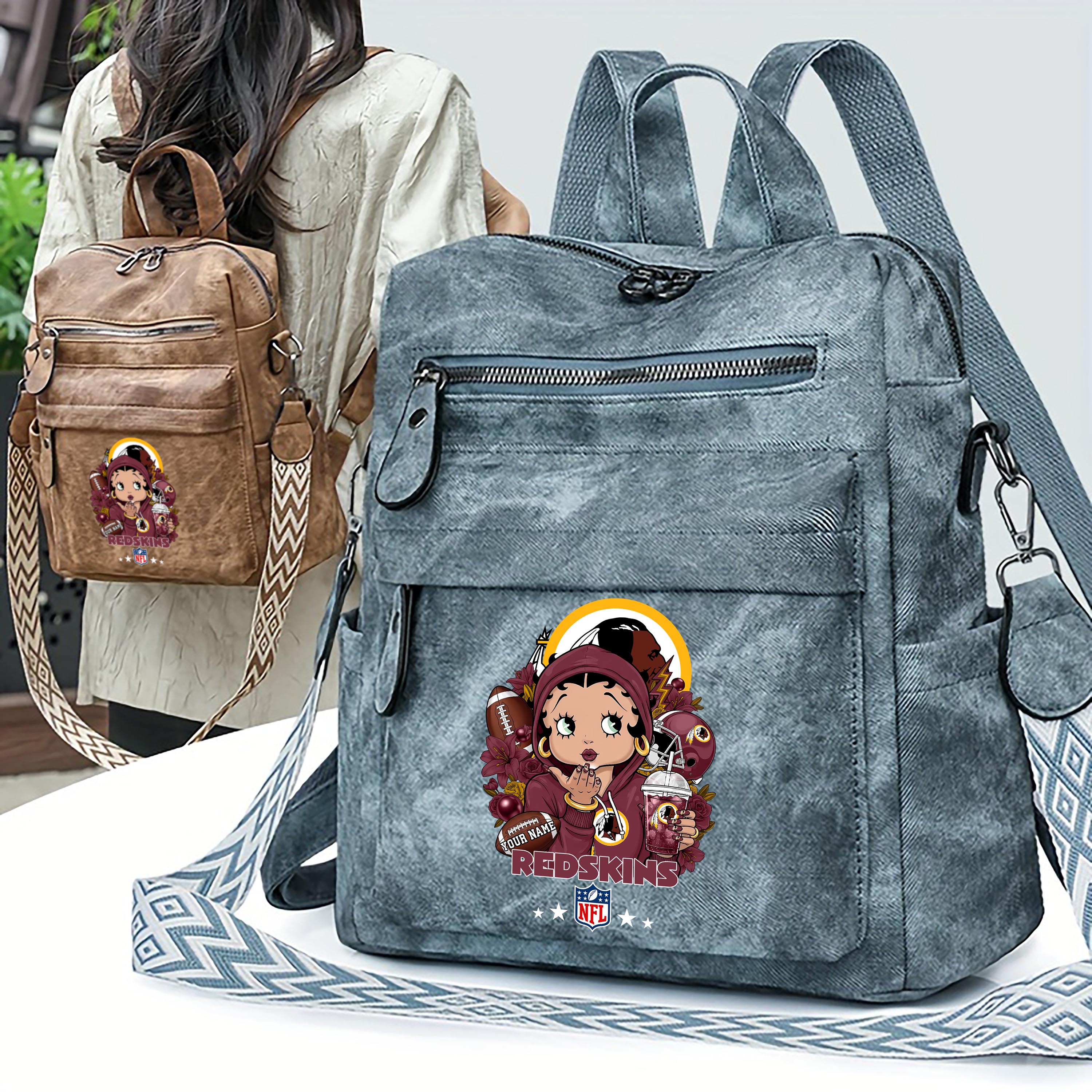 Alternative view of Washington Redskins Women's Vintage Shoulder Bag Custom Your Name, FootBall Fan Gifts EHIVM-06272664N