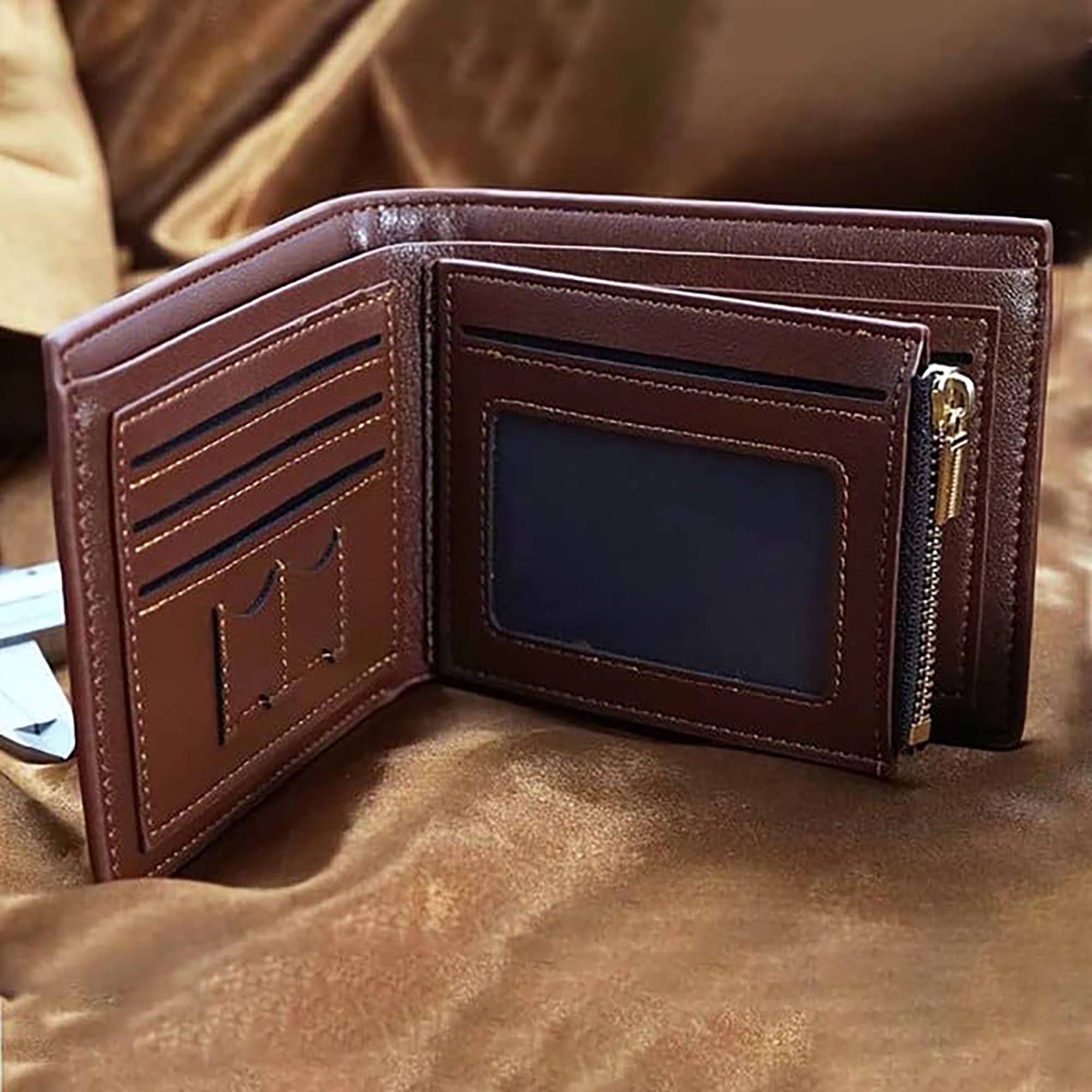 Los Angeles Rams Men Wallet Custom Your Name, Football Team Men Wallet For Fans, Gifts For Football Lovers EHIVM-07222865N - Image 5