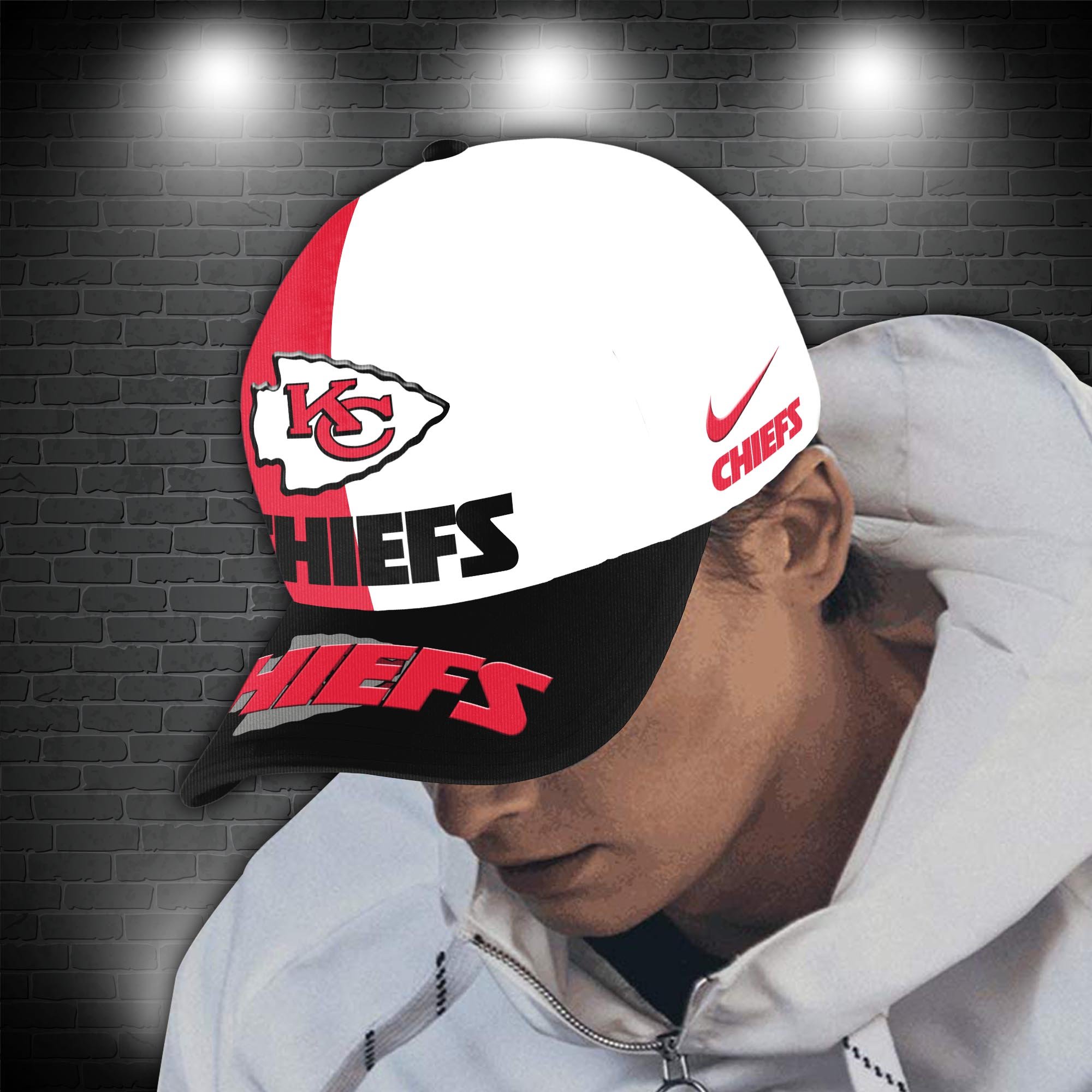 Kansas City Chiefs Combo Hoodie , Sweatpants And Cap, Sport Team Hoodie, Sport Gift For Fans ETRG-07302946