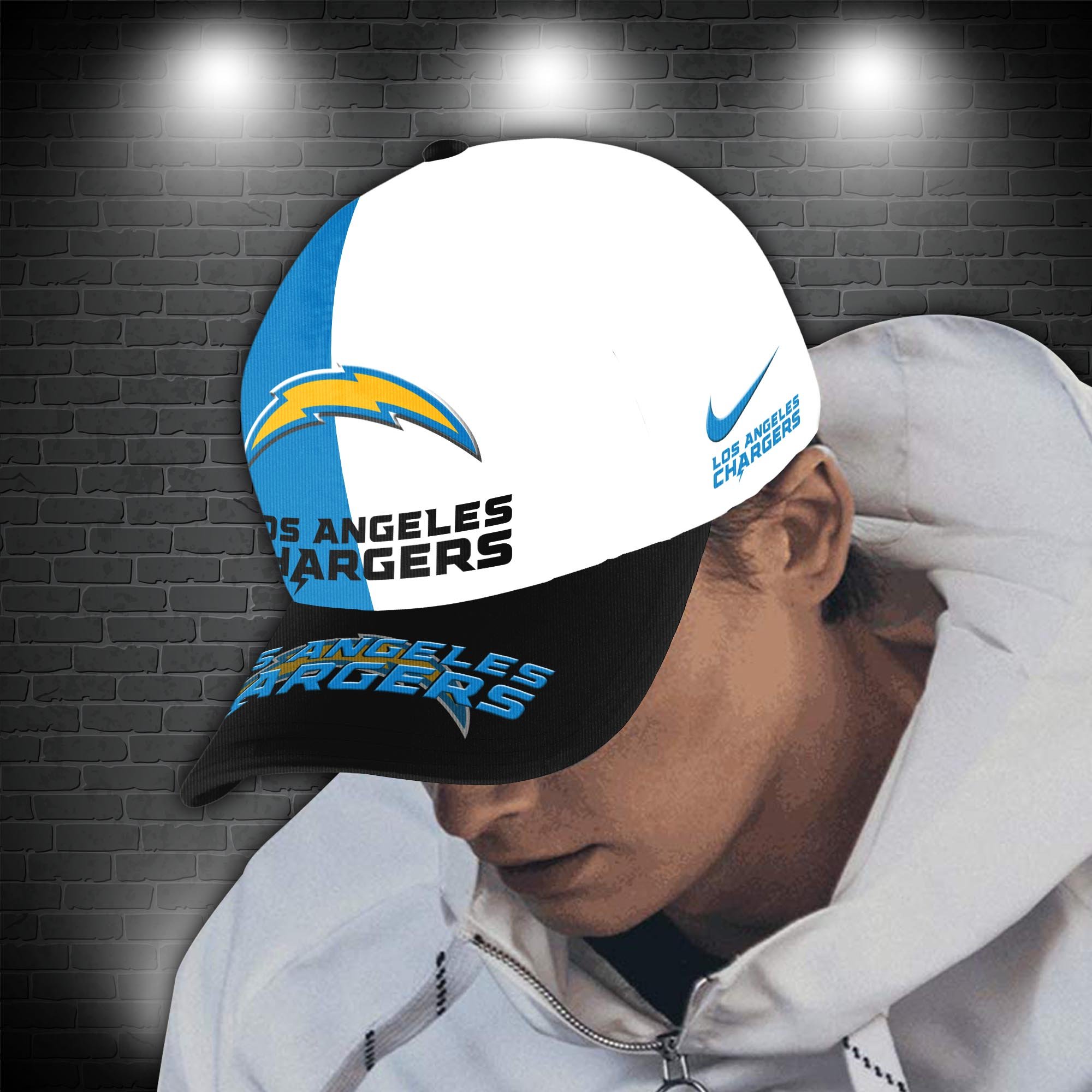 Los Angeles Chargers Combo Hoodie , Sweatpants And Cap, Sport Team Hoodie, Sport Gift For Fans ETRG-07302946