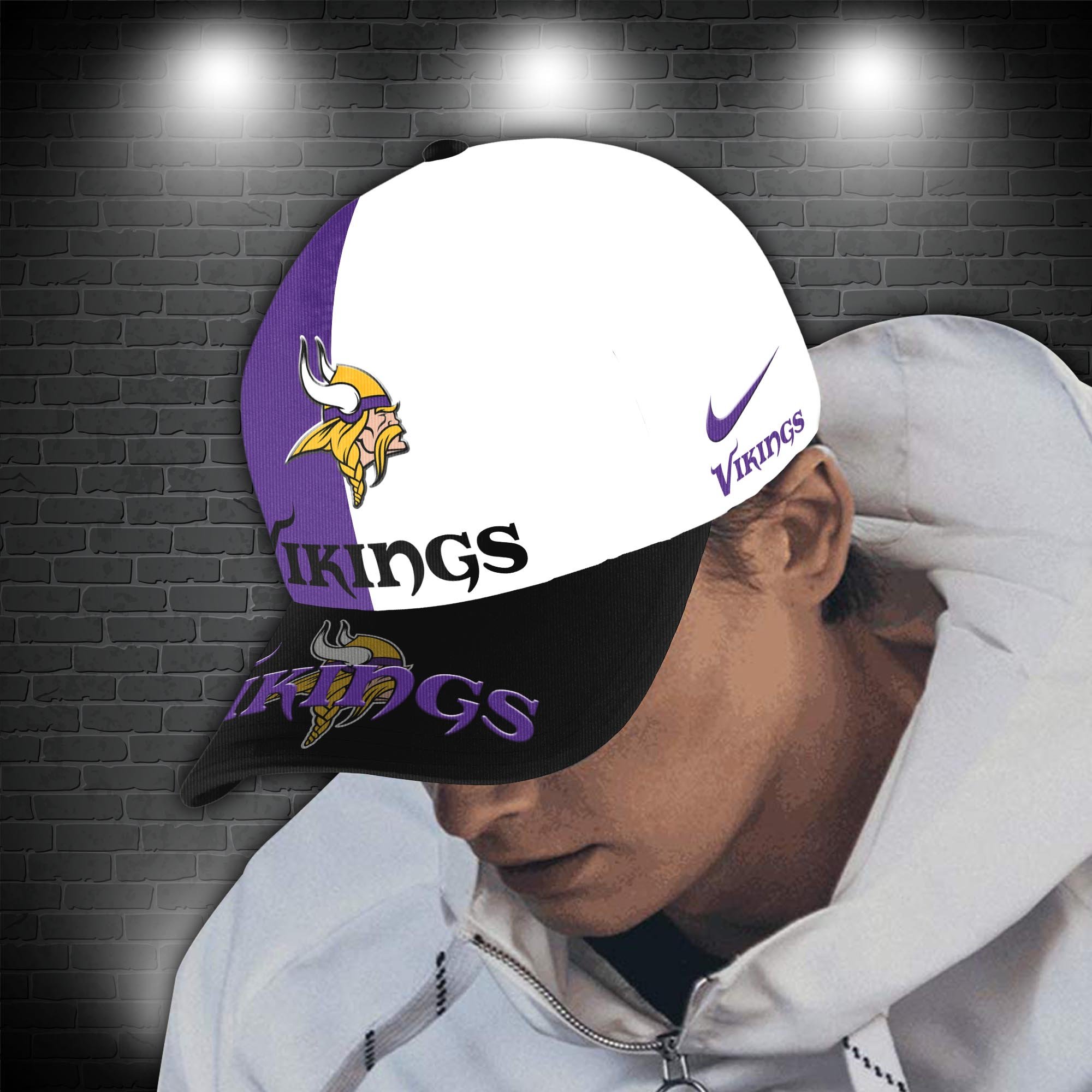 Minnesota Vikings Combo Hoodie , Sweatpants And Cap, Sport Team Hoodie, Sport Gift For Fans ETRG-07302946