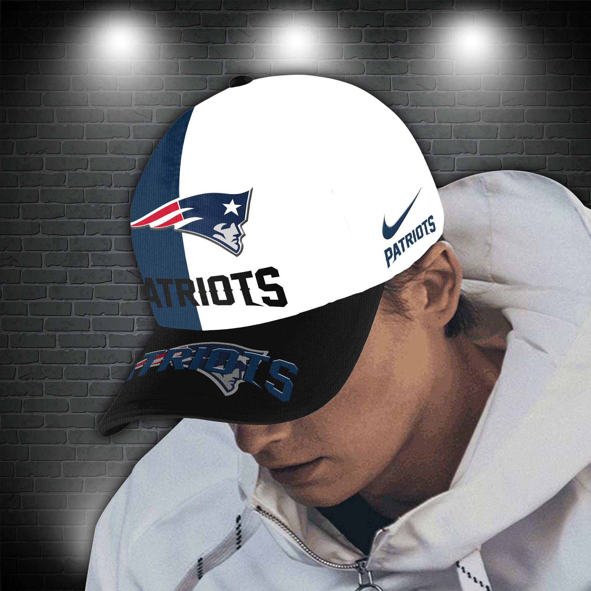 New England Patriots Combo Hoodie , Sweatpants And Cap, Sport Team Hoodie, Sport Gift For Fans ETRG-07302946
