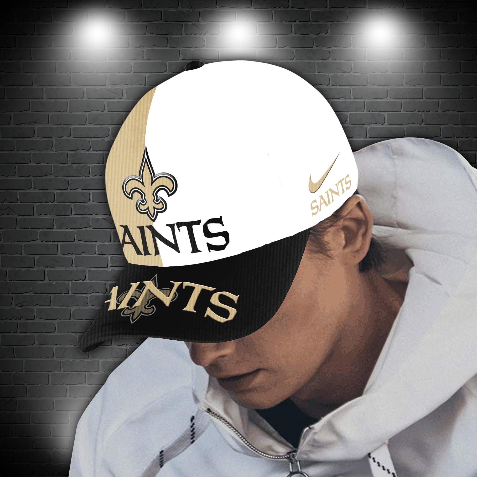 New Orleans Saints Combo Hoodie , Sweatpants And Cap, Sport Team Hoodie, Sport Gift For Fans ETRG-07302946