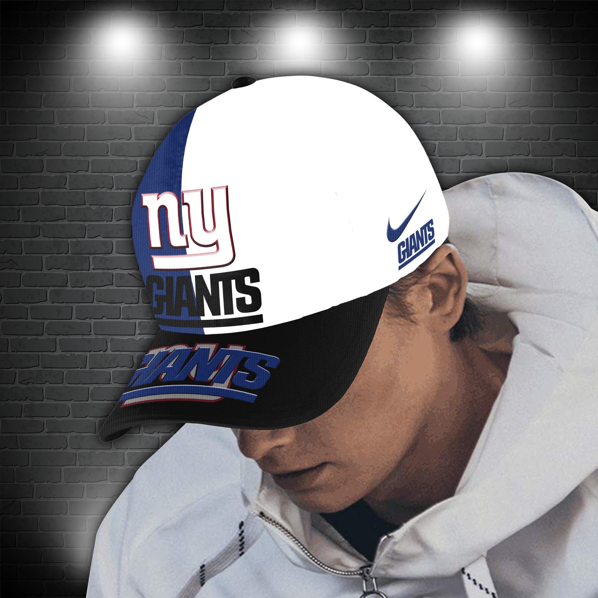 New York Giants Combo Hoodie , Sweatpants And Cap, Sport Team Hoodie, Sport Gift For Fans ETRG-07302946