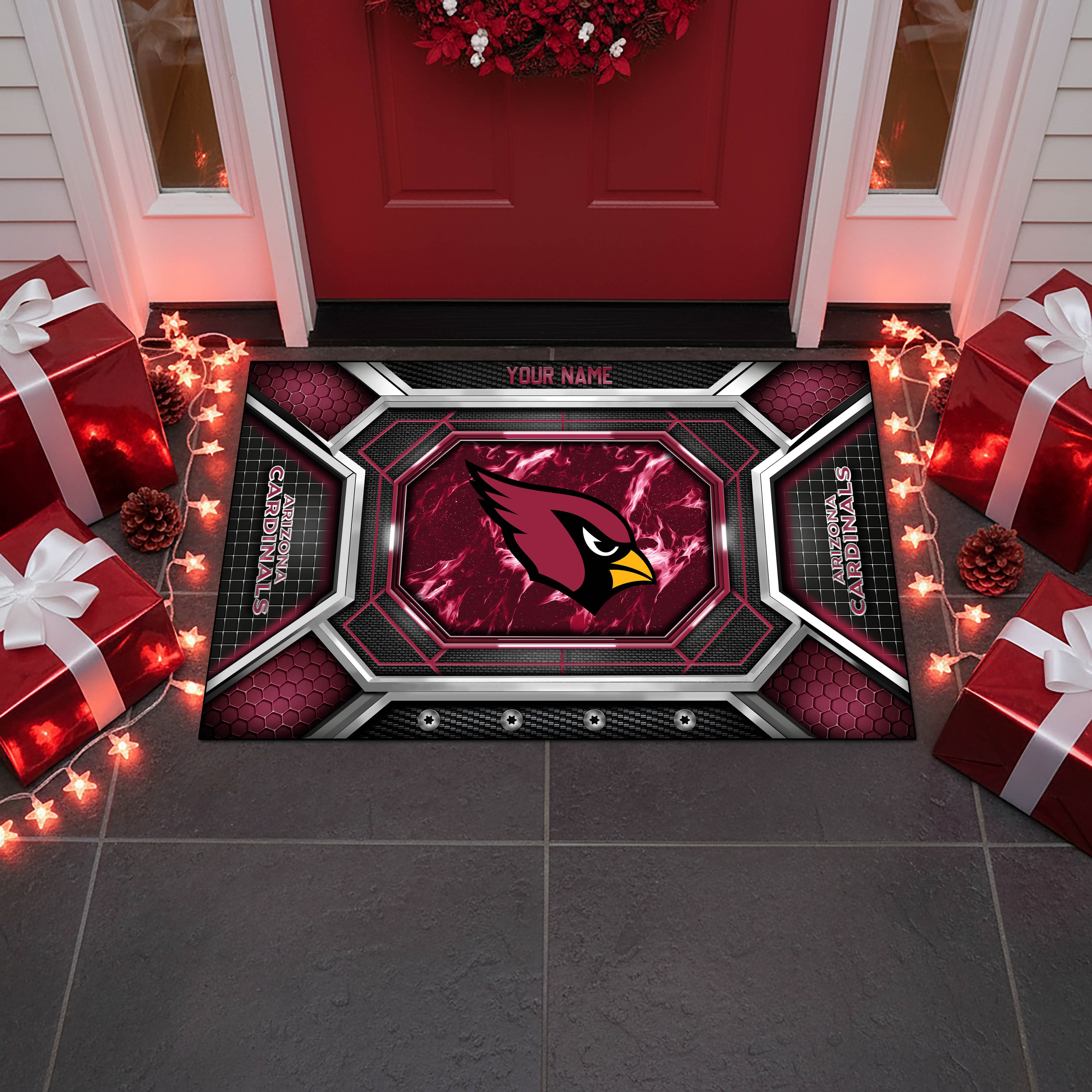 Alternative view of Arizona Cardinals Doormat Custom Your Name, Sport Doormat, Sport Gifts EHIVM-08223245N