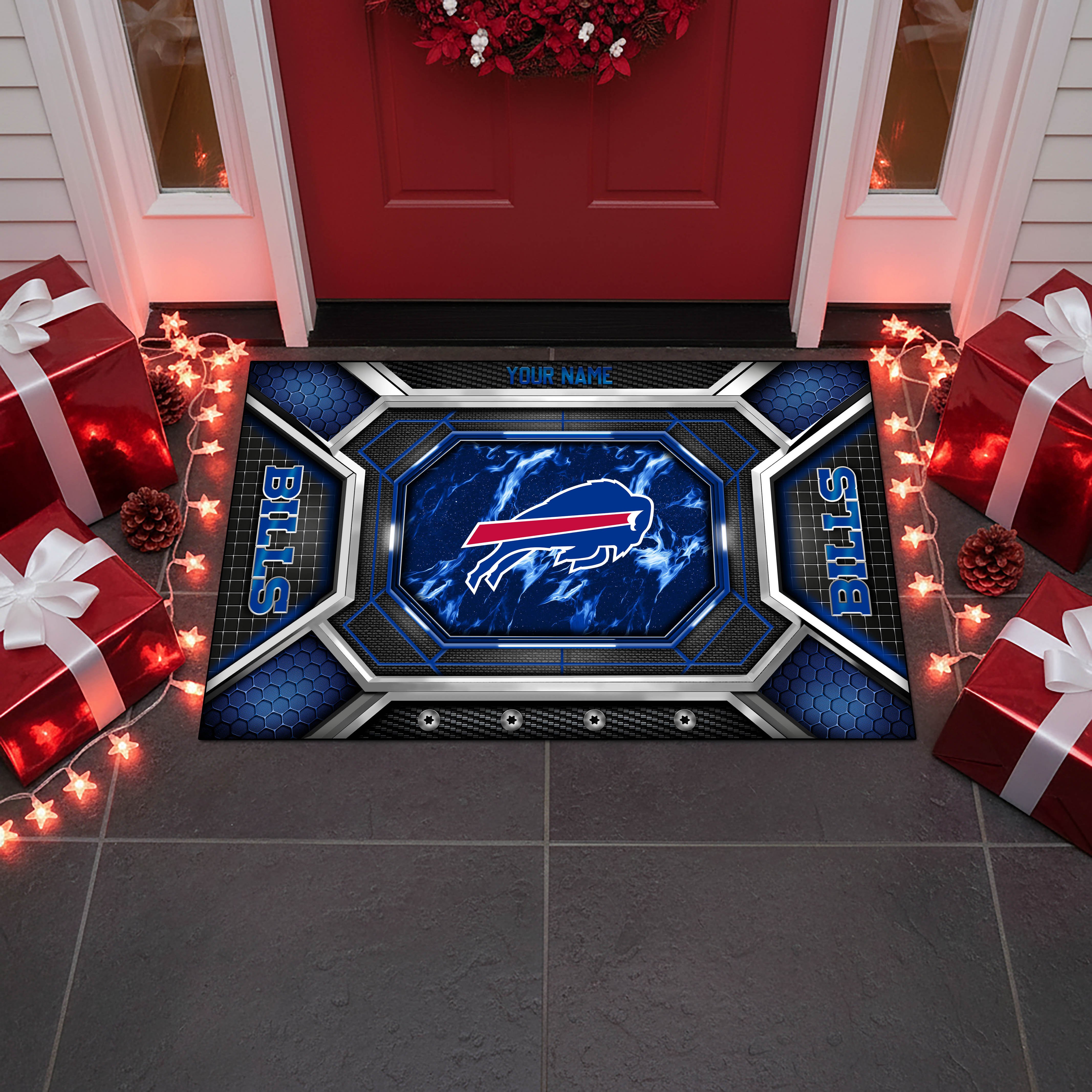 Alternative view of Buffalo Bills Doormat Custom Your Name, Sport Doormat, Sport Gifts EHIVM-08223245N