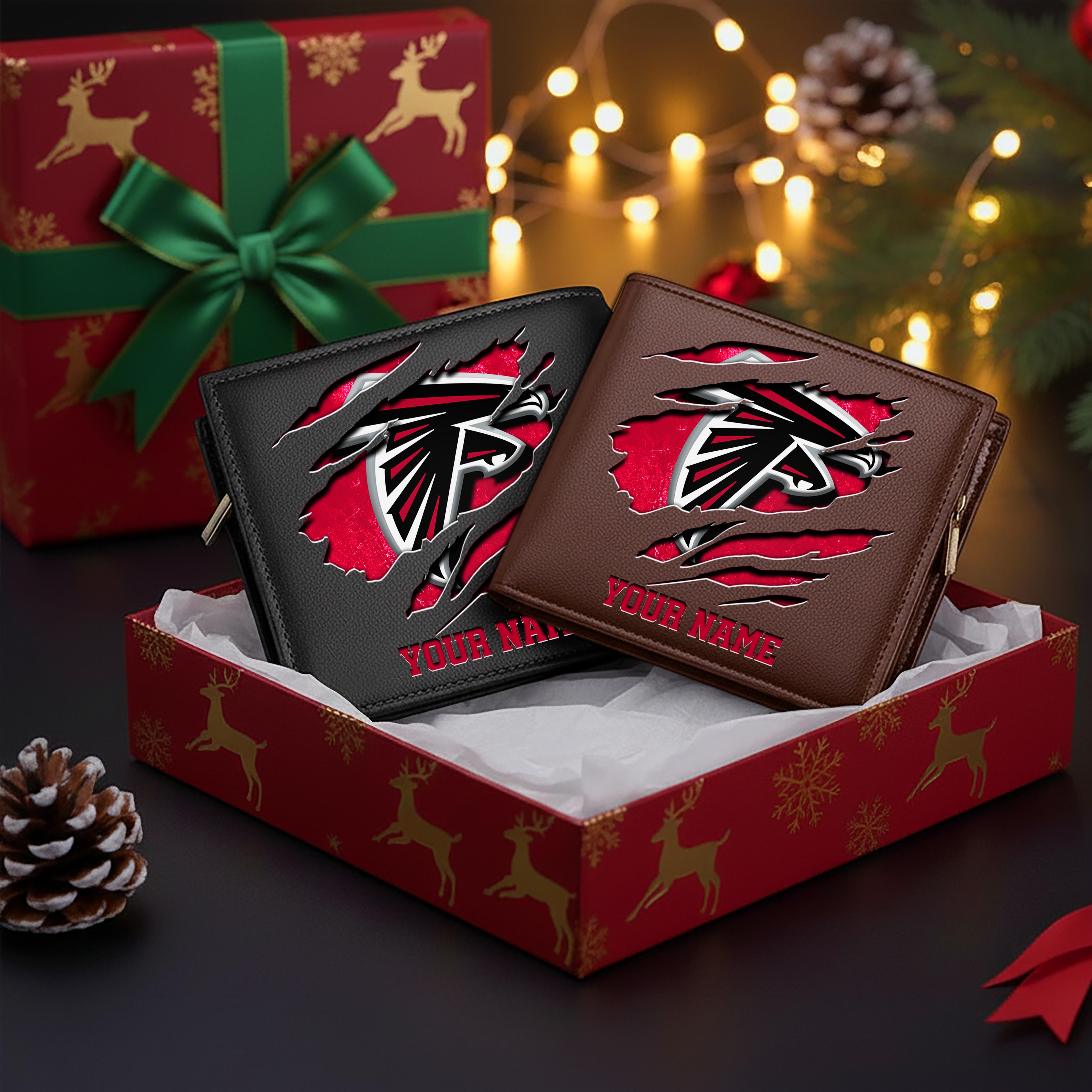 Alternative view of Atlanta Falcons Men Wallet Custom Your Name, Football Team Men Wallet For Fans, Gifts For Football Lovers EHIVM-11044382