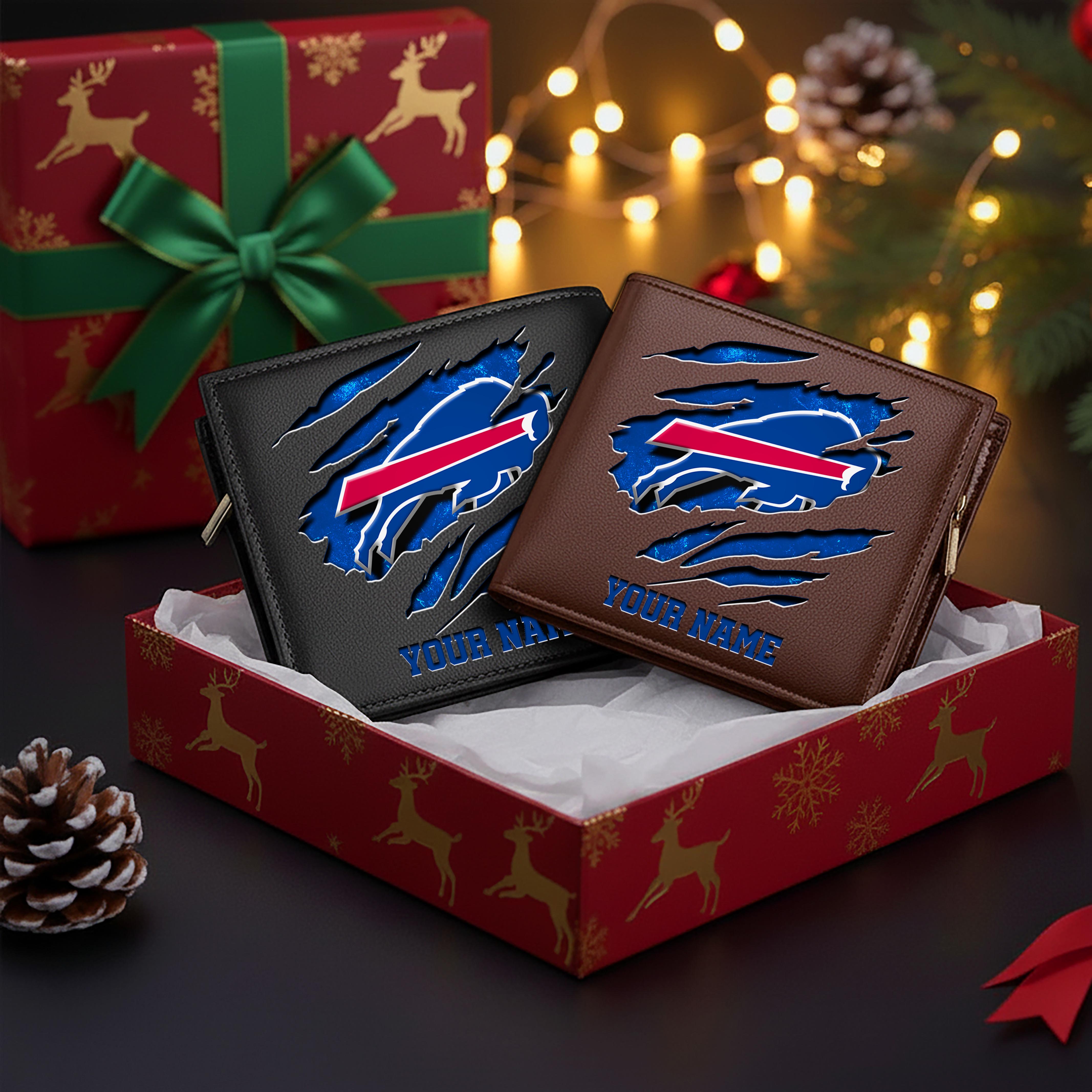 Alternative view of Buffalo Bills Men Wallet Custom Your Name, Football Team Men Wallet For Fans, Gifts For Football Lovers EHIVM-11044382