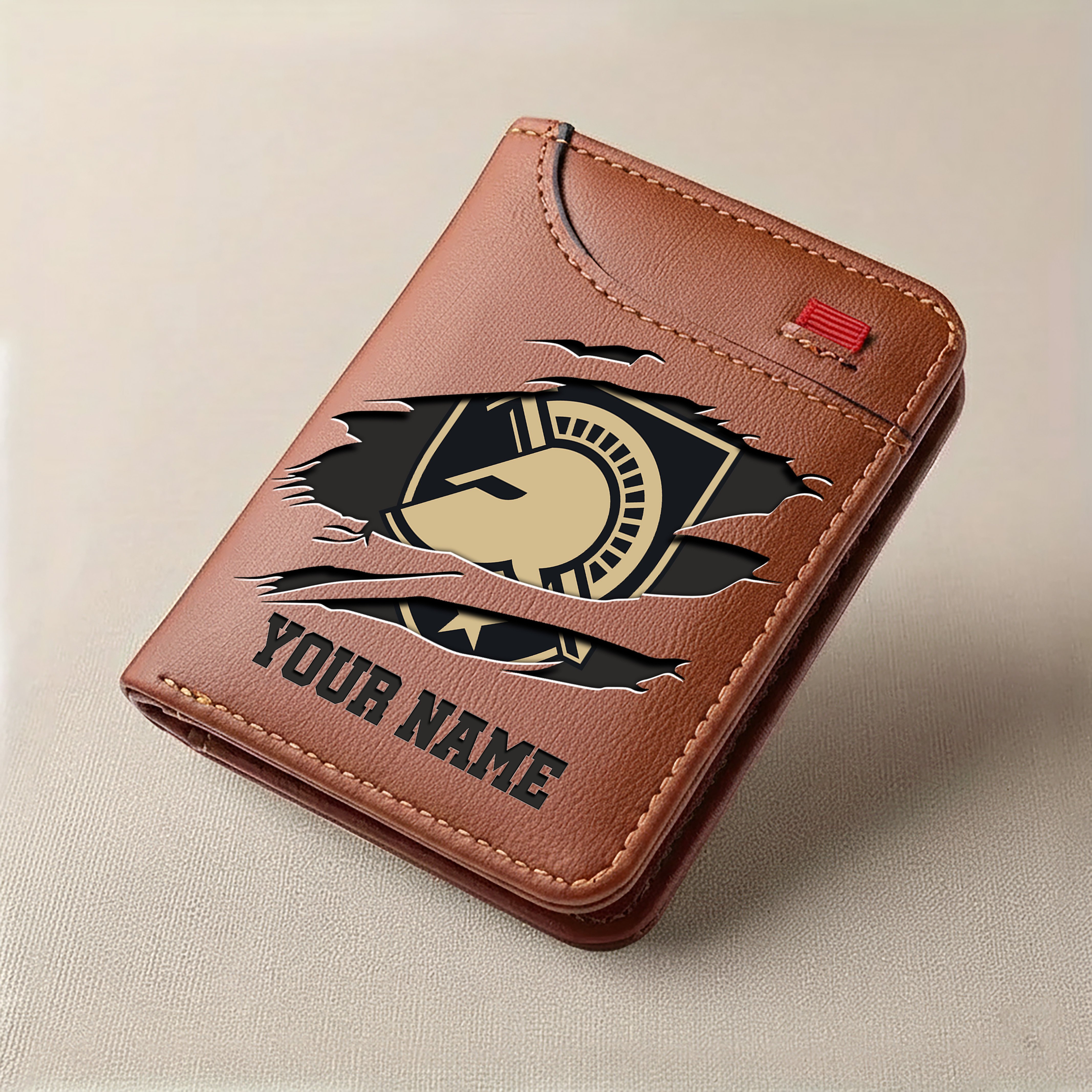Army Black Knights Men Wallet Custom Your Name, Football Team Men Wallet For Fans, Gifts For Football Lovers EHIVM-09253657A - Image 4