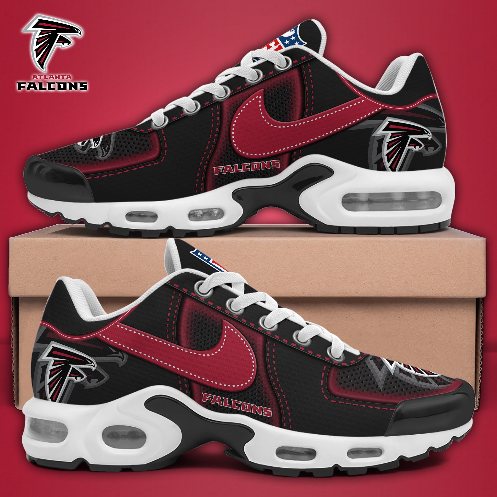 Atlanta Falcons TN Shoes 2025 Version Custom Name Sport Shoes For Fan Fan Gifts EHIVM-11274600N