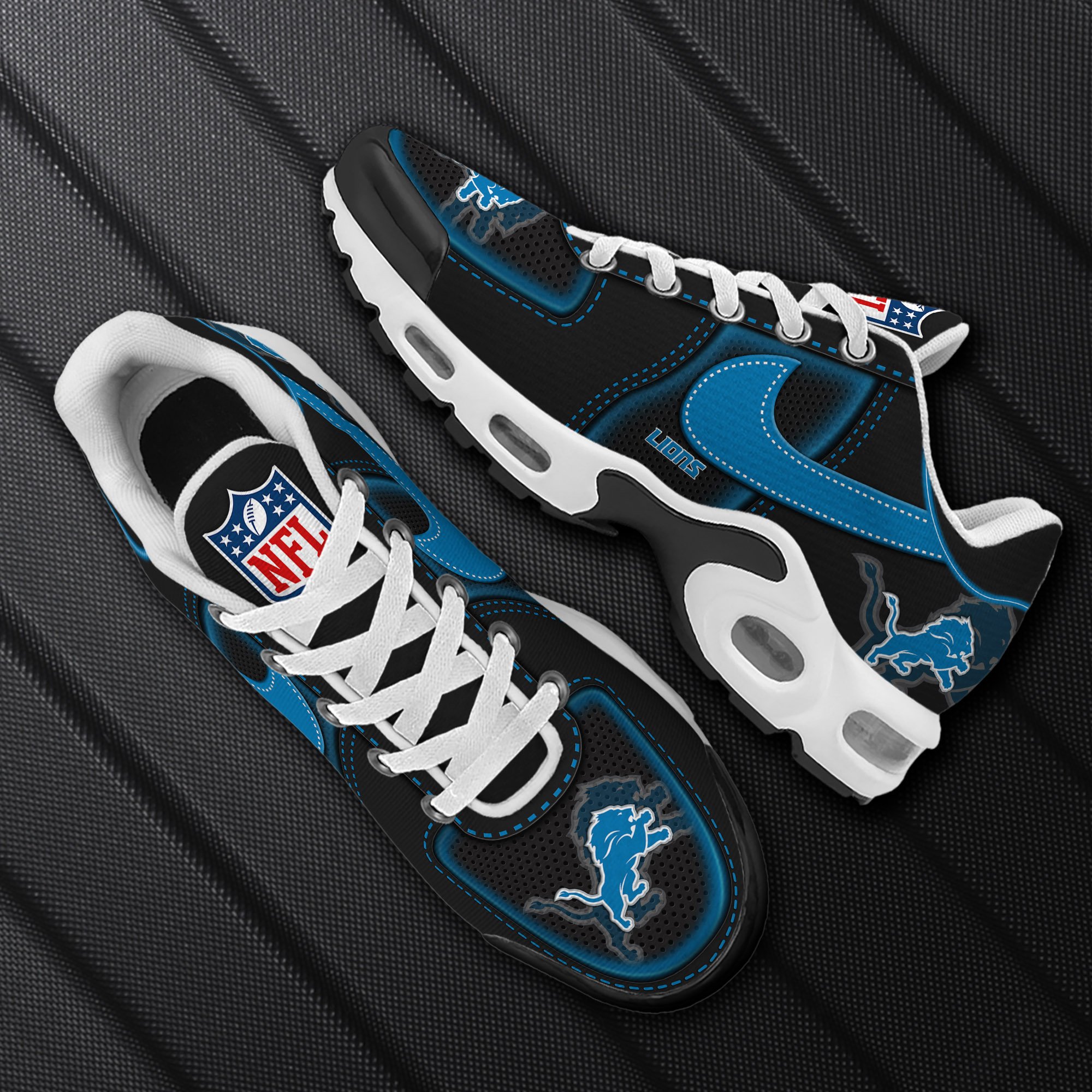 Alternative view of Detroit Lions TN Shoes 2025 Version Custom Name Sport Shoes For Fan Fan Gifts EHIVM-11274600N