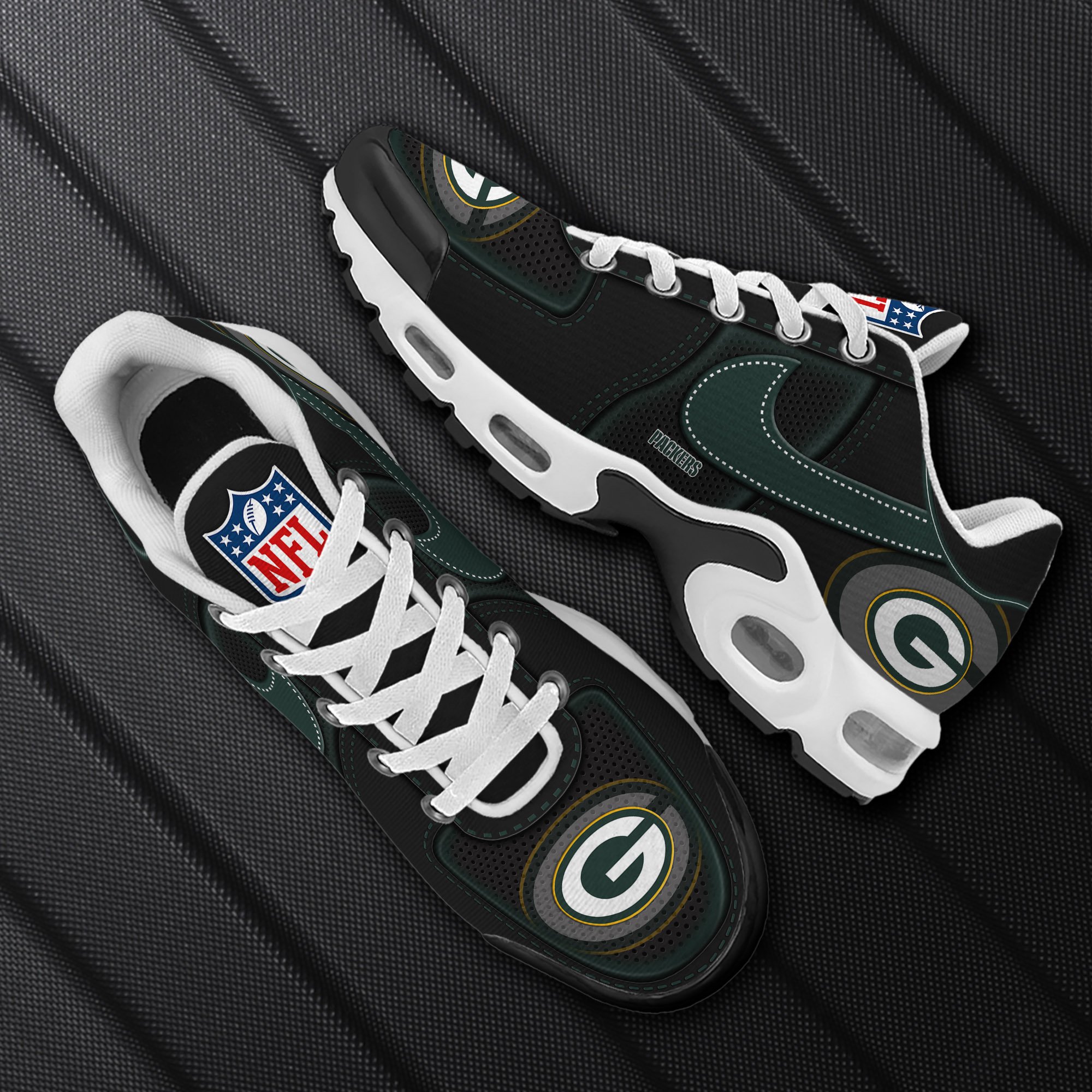 Alternative view of Green Bay Packers TN Shoes 2025 Version Custom Name Sport Shoes For Fan Fan Gifts EHIVM-11274600N