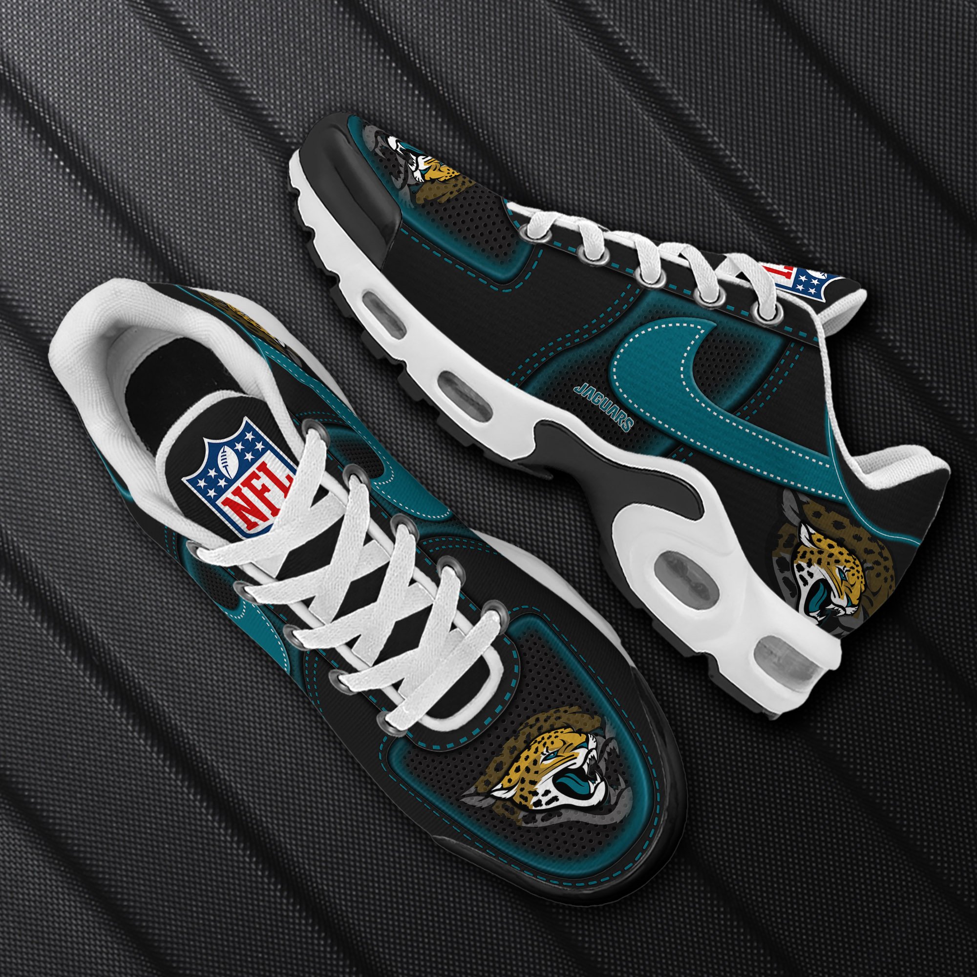 Alternative view of Jacksonville Jaguars TN Shoes 2025 Version Custom Name Sport Shoes For Fan Fan Gifts EHIVM-11274600N