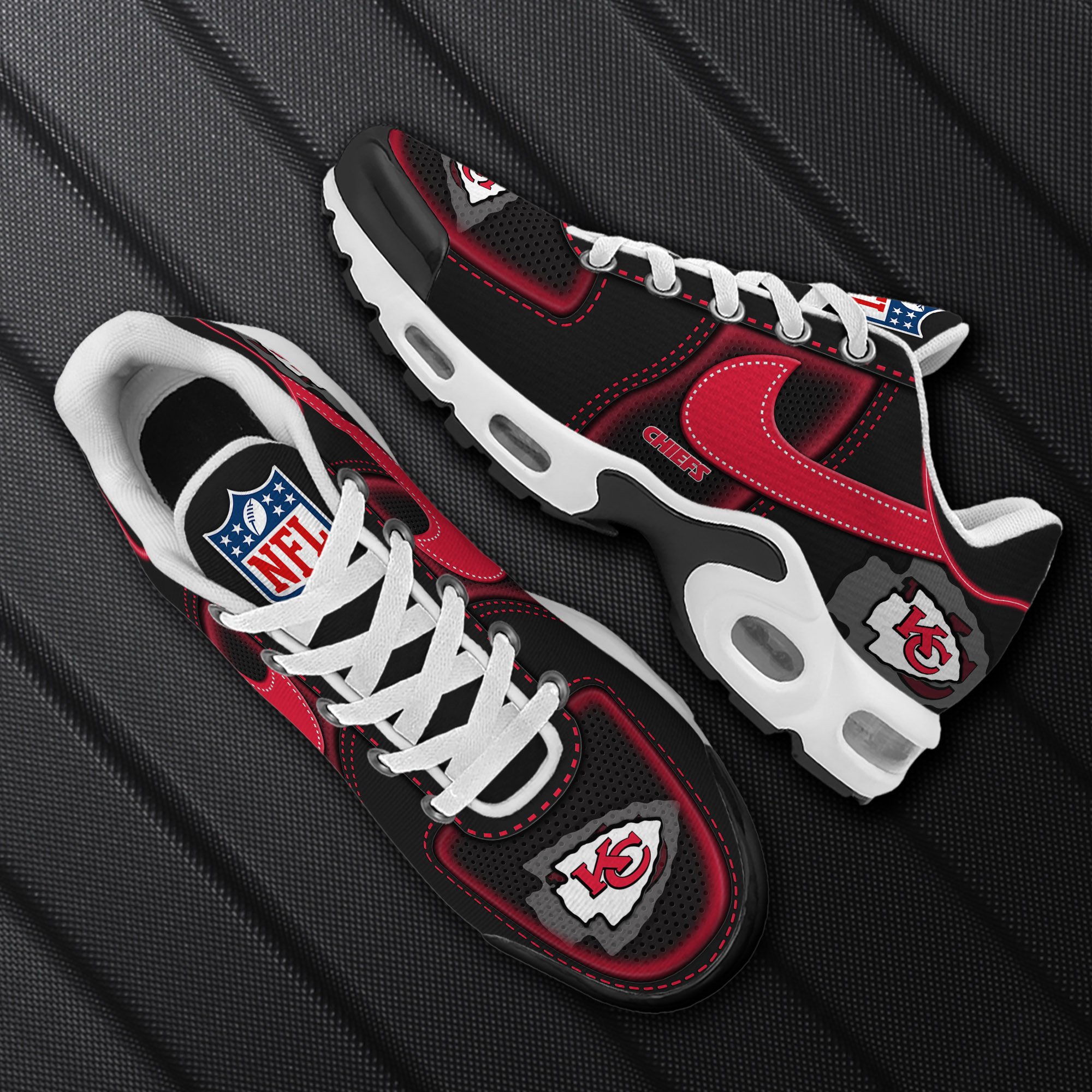 Alternative view of Kansas City Chiefs TN Shoes 2025 Version Custom Name Sport Shoes For Fan Fan Gifts EHIVM-11274600N