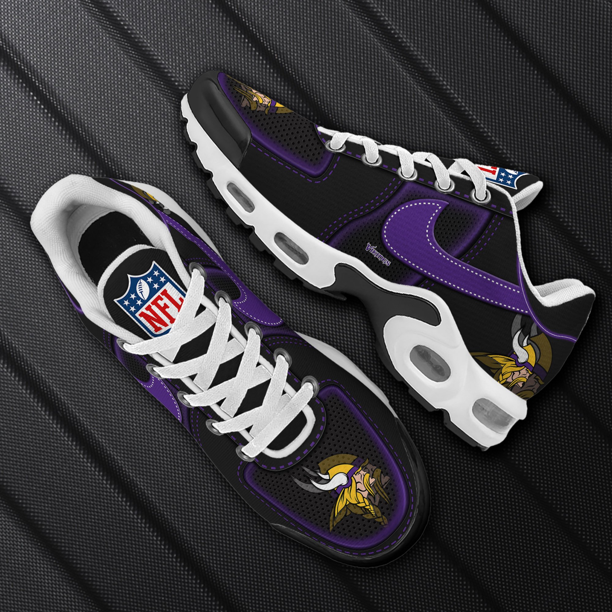 Alternative view of Minnesota Vikings TN Shoes 2025 Version Custom Name Sport Shoes For Fan Fan Gifts EHIVM-11274600N