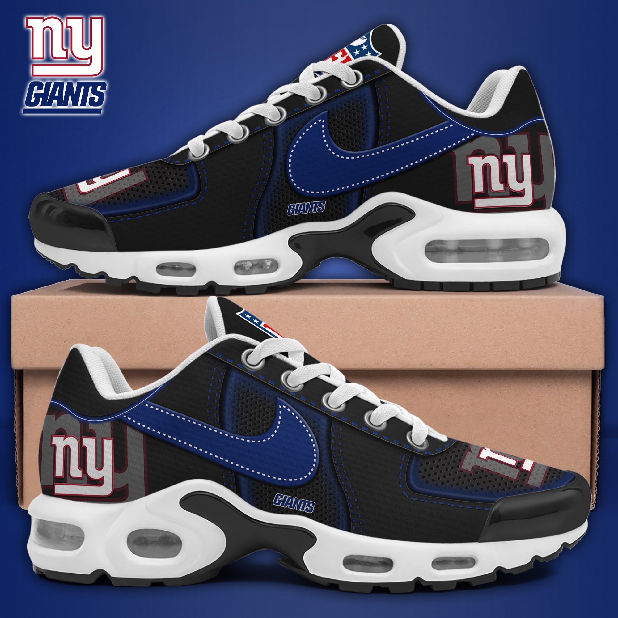 New York Giants TN Shoes 2025 Version Custom Name Sport Shoes For Fan Fan Gifts EHIVM-11274600N