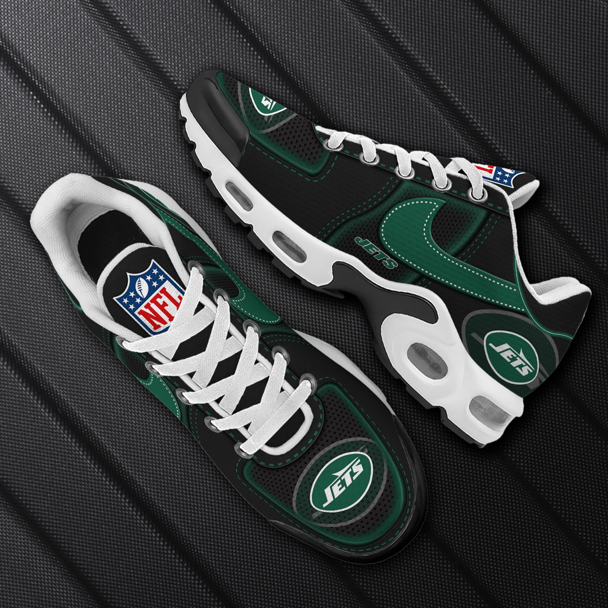 Alternative view of New York Jets TN Shoes 2025 Version Custom Name Sport Shoes For Fan Fan Gifts EHIVM-11274600N