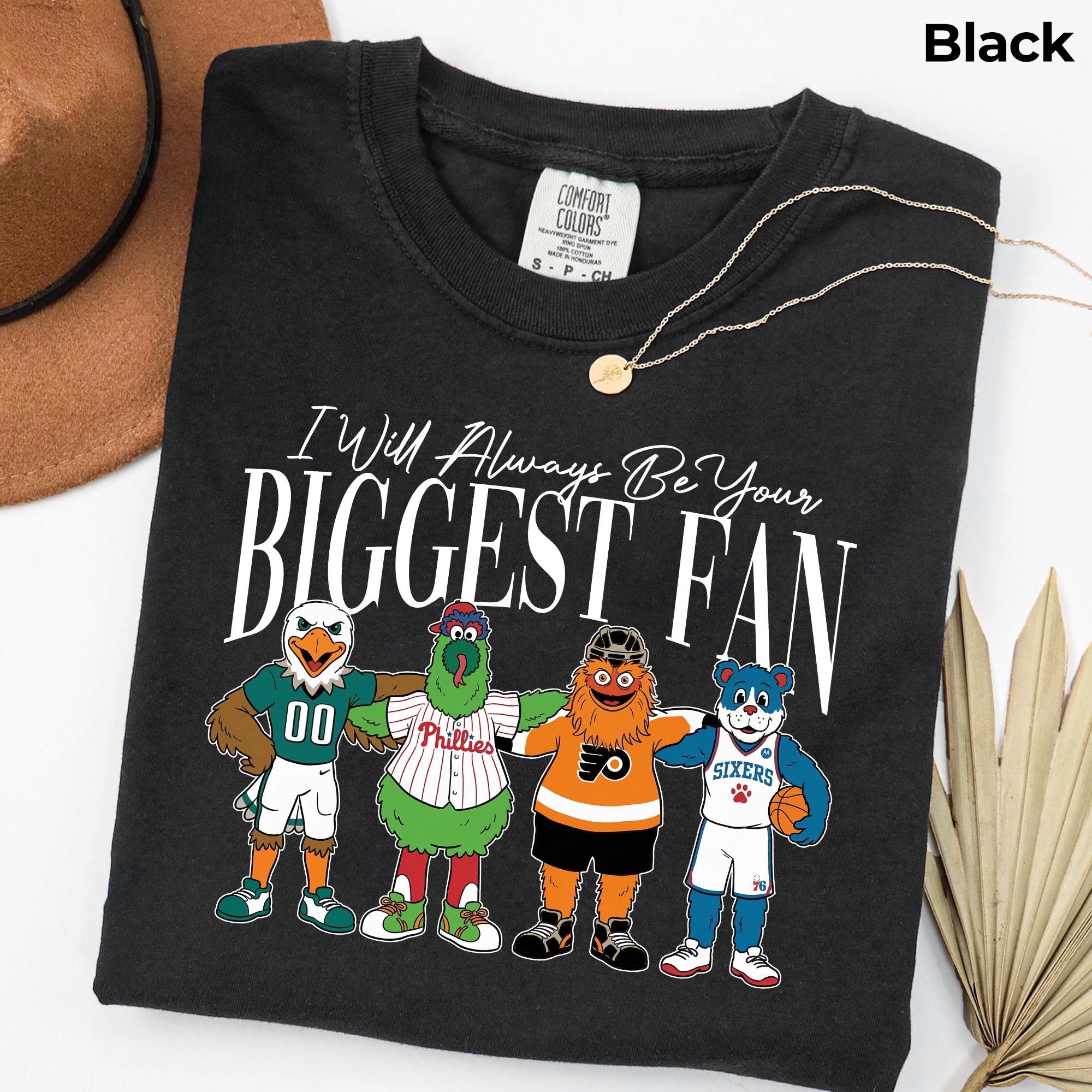 Philadelphia Mascot Comfort Colors T-Shirt Choose Your Color, Philadelphia Team Shirt, Philly Fan Gifts ETRG-031856191