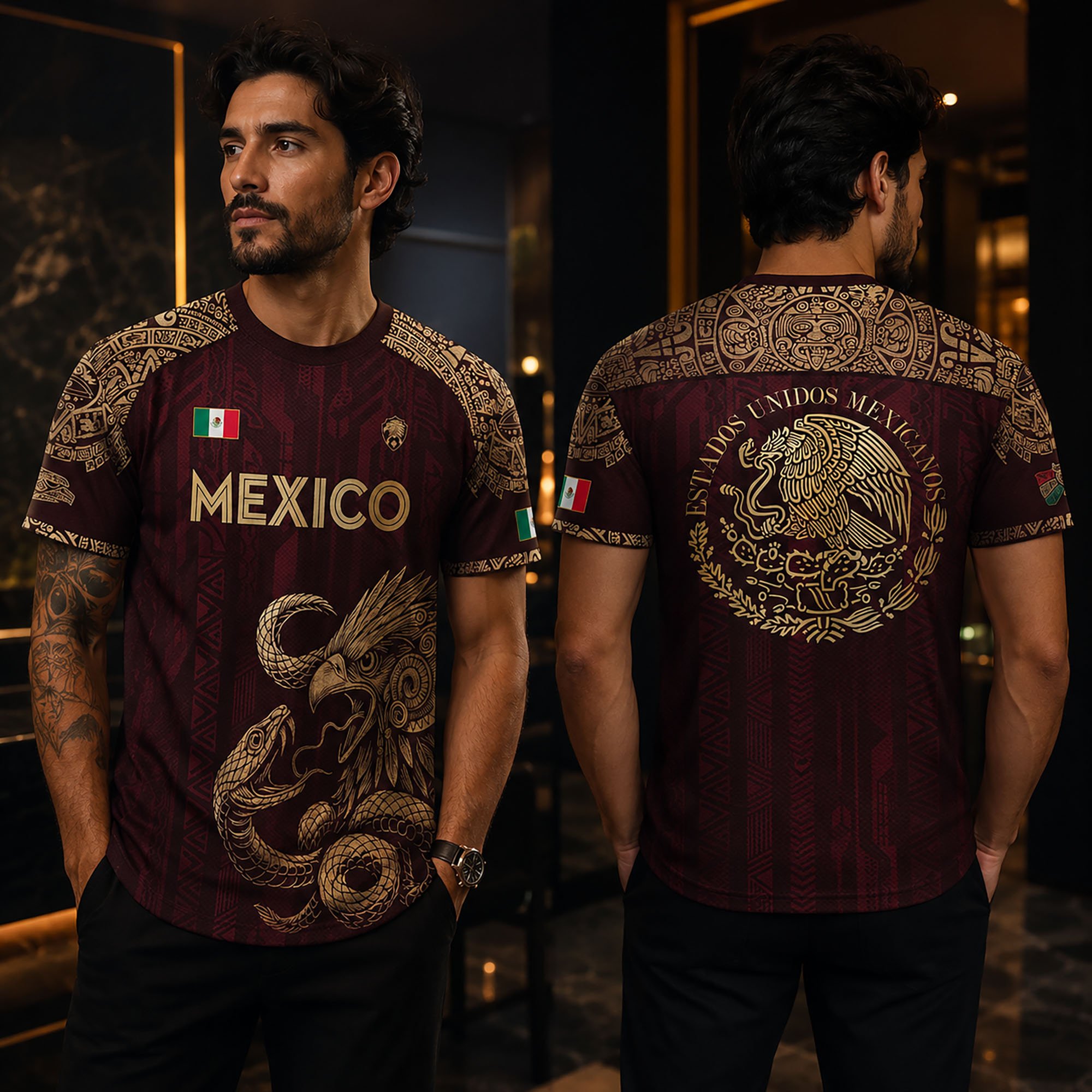 MEXICO Soccer T-shirt, Mexico Fan Shirt, Sport Gifts - Image 5