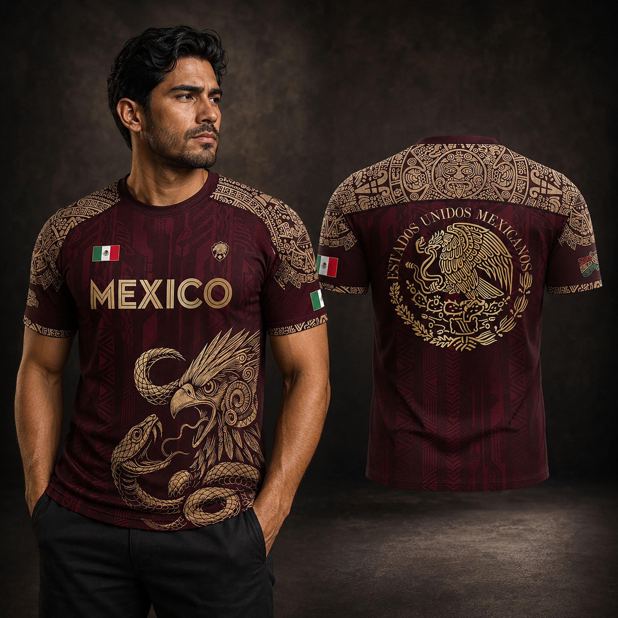 MEXICO Soccer T-shirt, Mexico Fan Shirt, Sport Gifts - Image 8