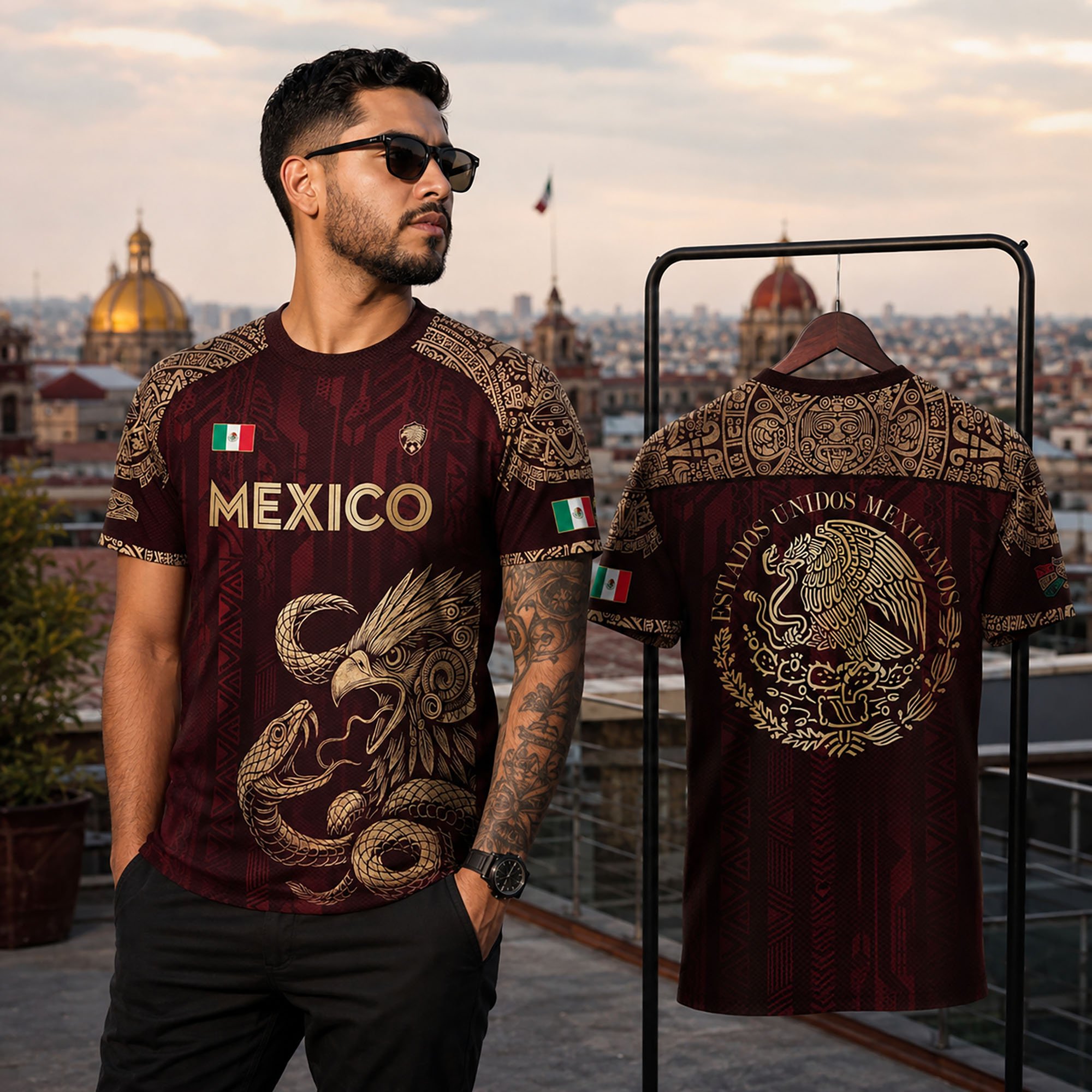 MEXICO Soccer T-shirt, Mexico Fan Shirt, Sport Gifts - Image 10