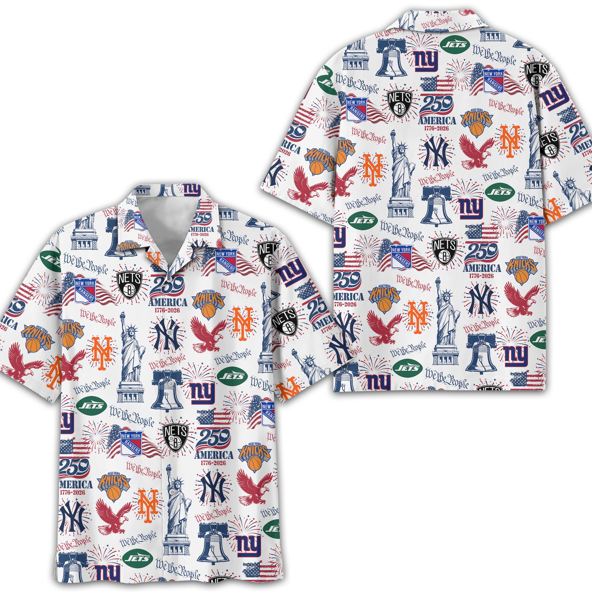 New York City Sport Hawaii Shirt, 250 America 1776-2026 Shirt, Sport Gift For Fan