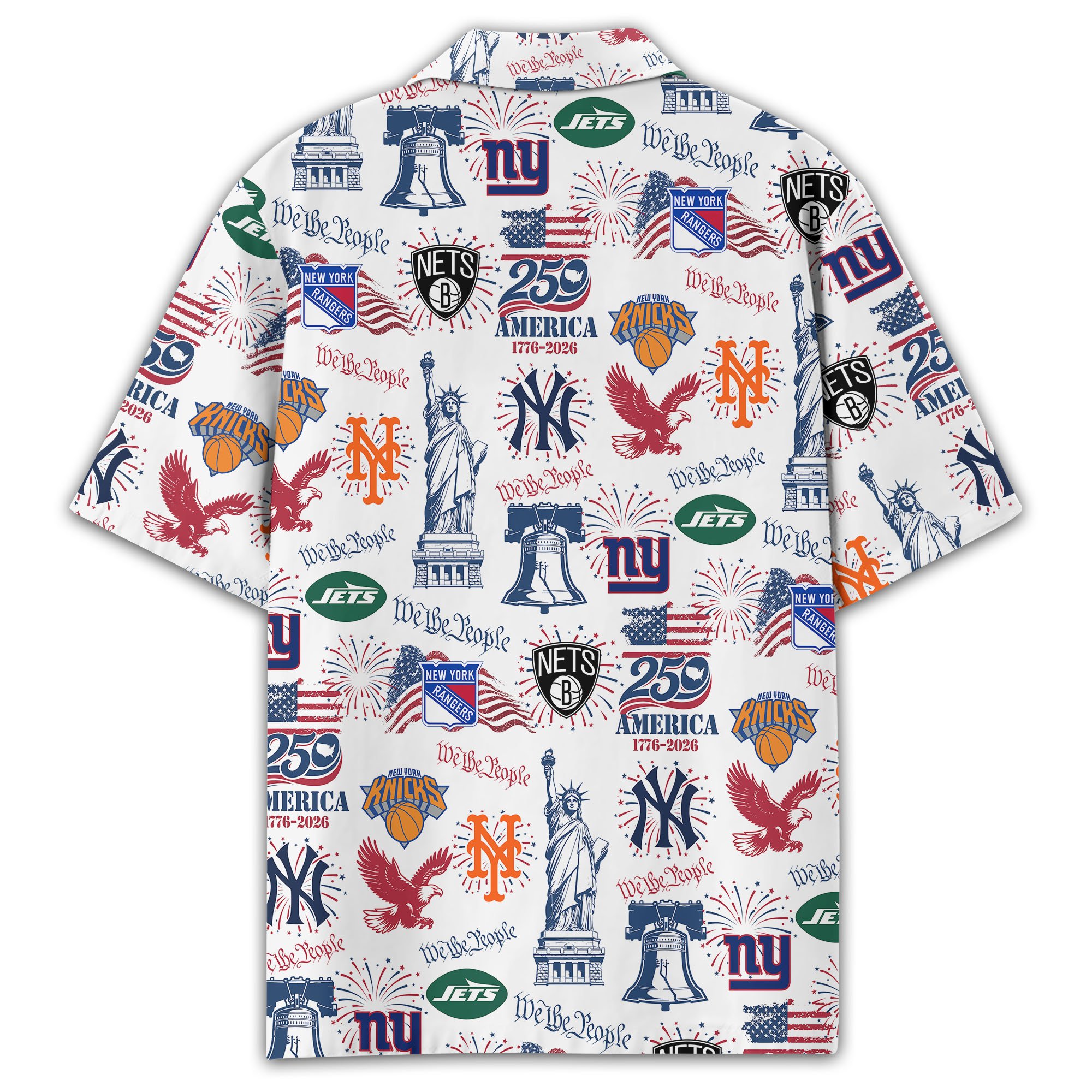 New York City Sport Hawaii Shirt, 250 America 1776-2026 Shirt, Sport Gift For Fan - Image 9