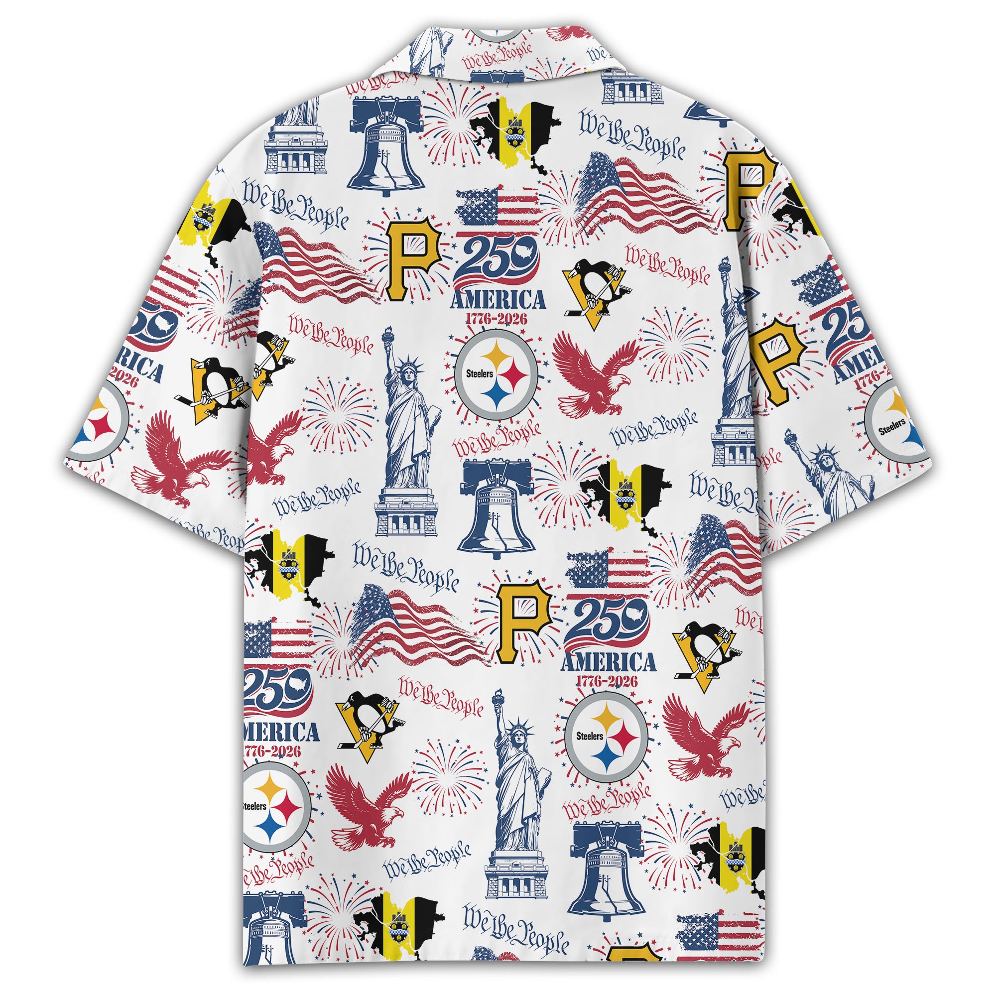 Pittsburgh City Sport Hawaii Shirt, 250 America 1776-2026 Shirt, Sport Gift For Fan - Image 9
