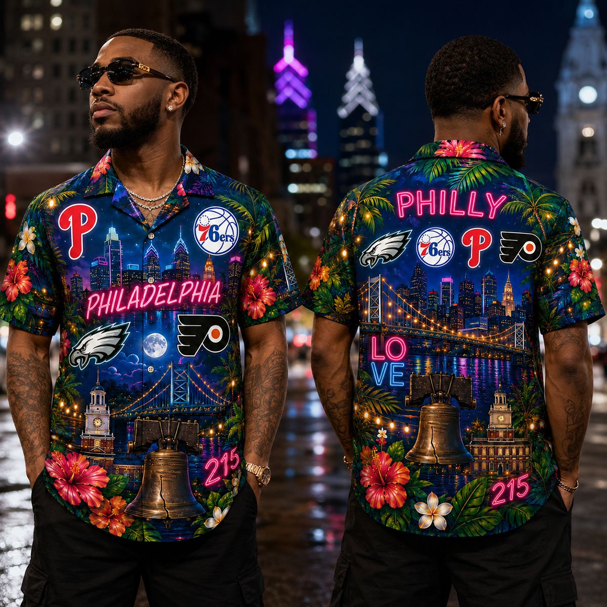 Philadelphia City Sports Hawaiian Shirt, Philly Shirt, Gift For Fans - Image 4