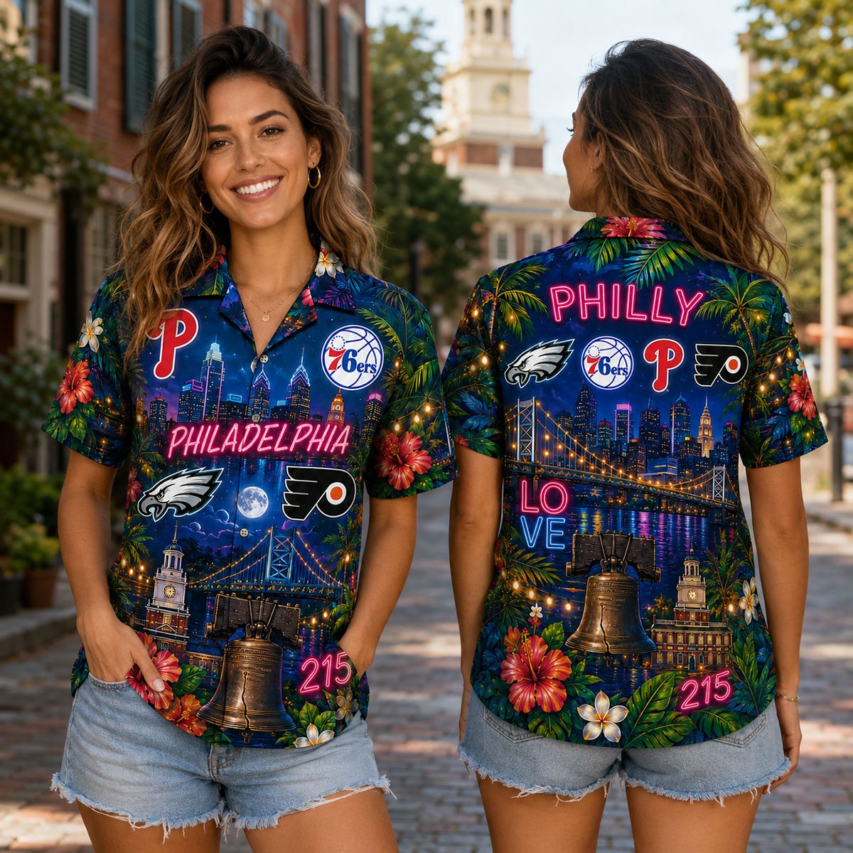 Philadelphia City Sports Hawaiian Shirt, Philly Shirt, Gift For Fans - Image 5
