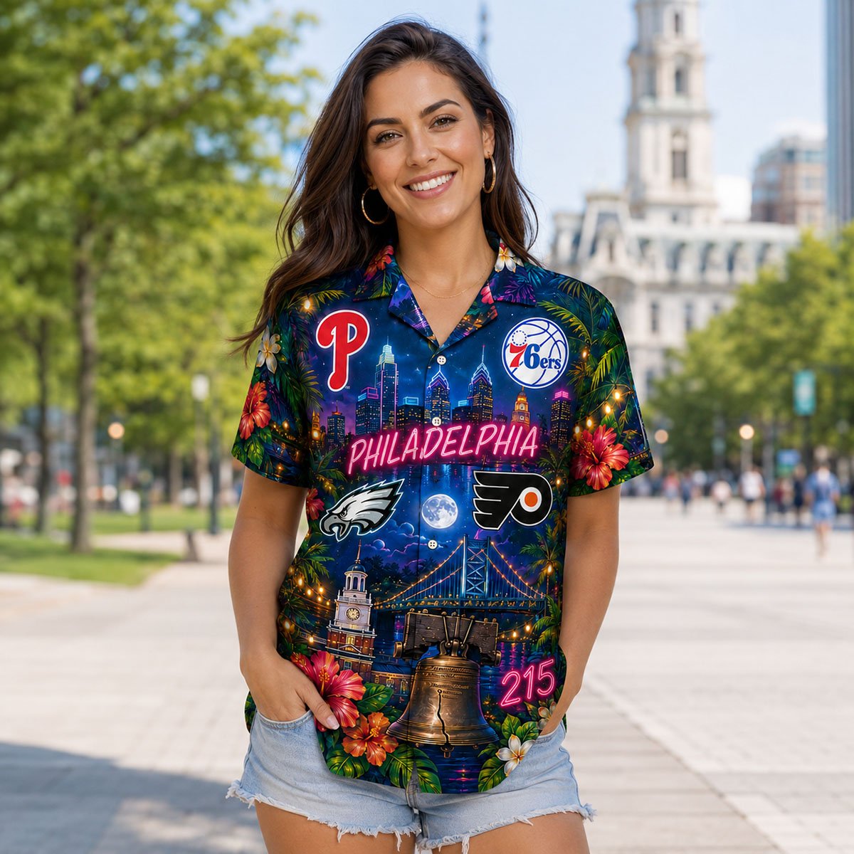 Philadelphia City Sports Hawaiian Shirt, Philly Shirt, Gift For Fans - Image 7