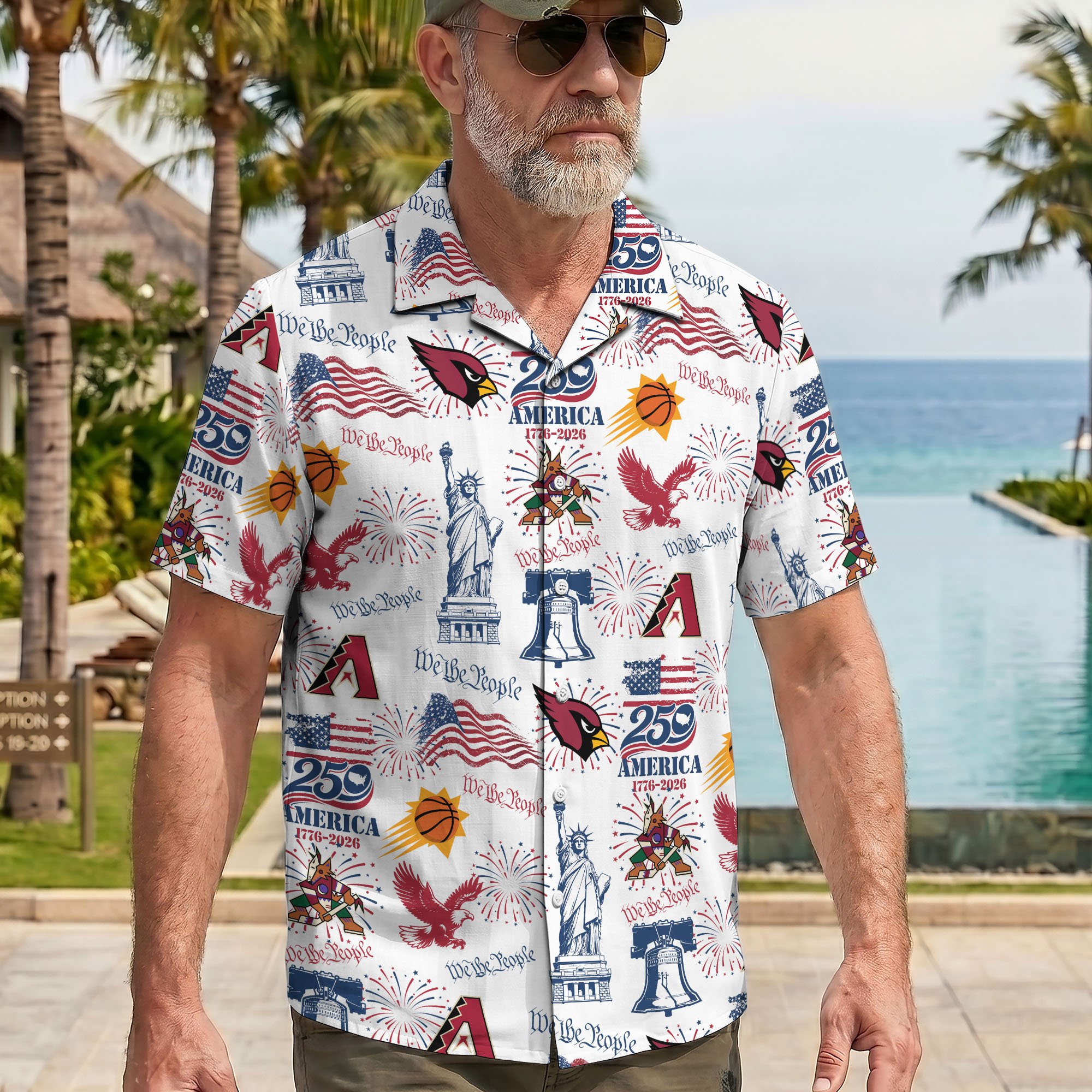 Alternative view of Arizona Sport Hawaii Shirt, We The People, Sport Gifts