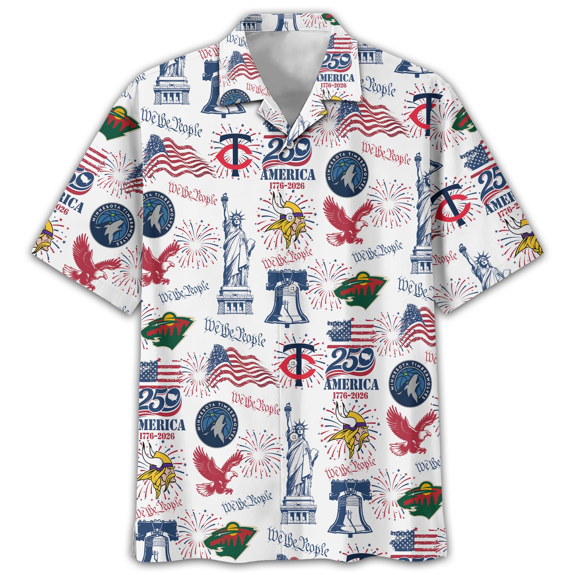 Minnesota Twin Cities Sport Hawaii Shirt, We The People, Sport Gifts - Image 8