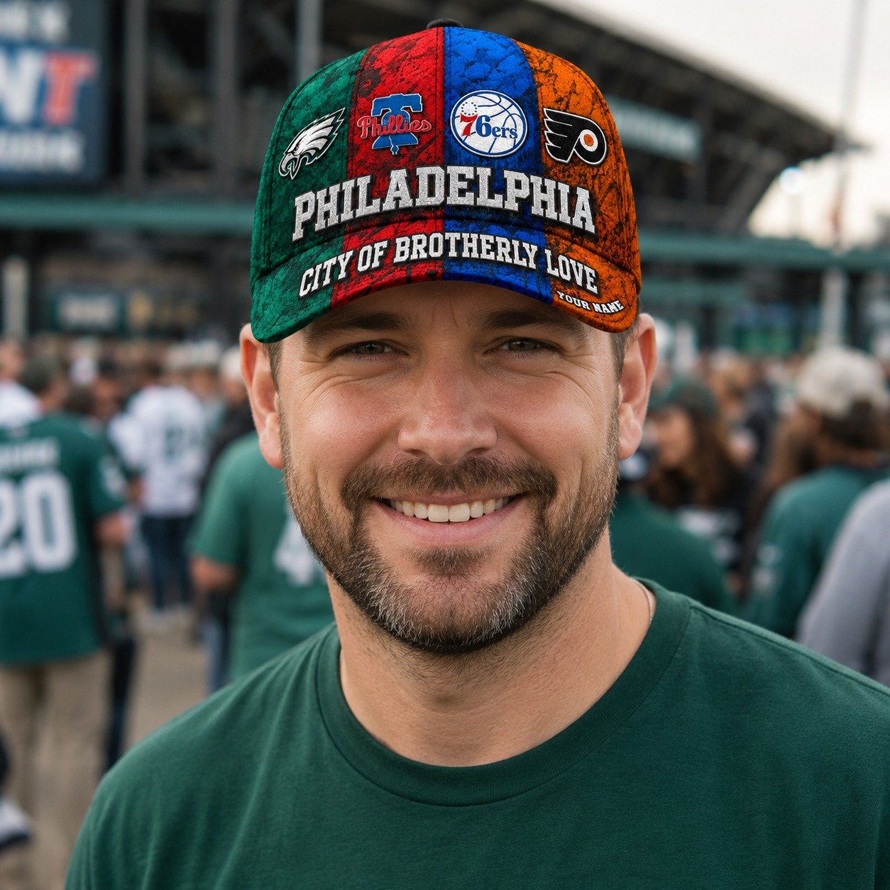 Personalized Philadelphia Sports Teams Cap With Name, City Of Brotherly Love, Phillies Fan Gifts - Image 5