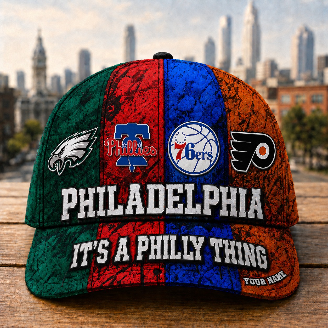 Personalized Philadelphia Cap With Your Name, It’s A Philly Thing, Perfect Gift For Sports Fan