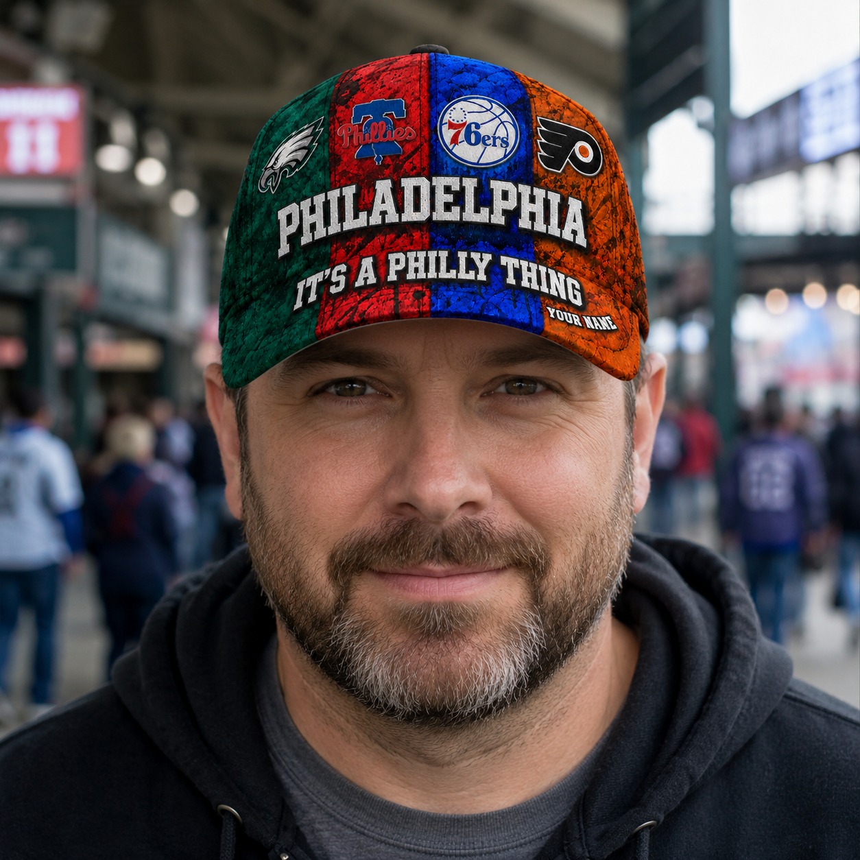 Personalized Philadelphia Cap With Your Name, It's A Philly Thing, Perfect Gift For Sports Fan - Image 3