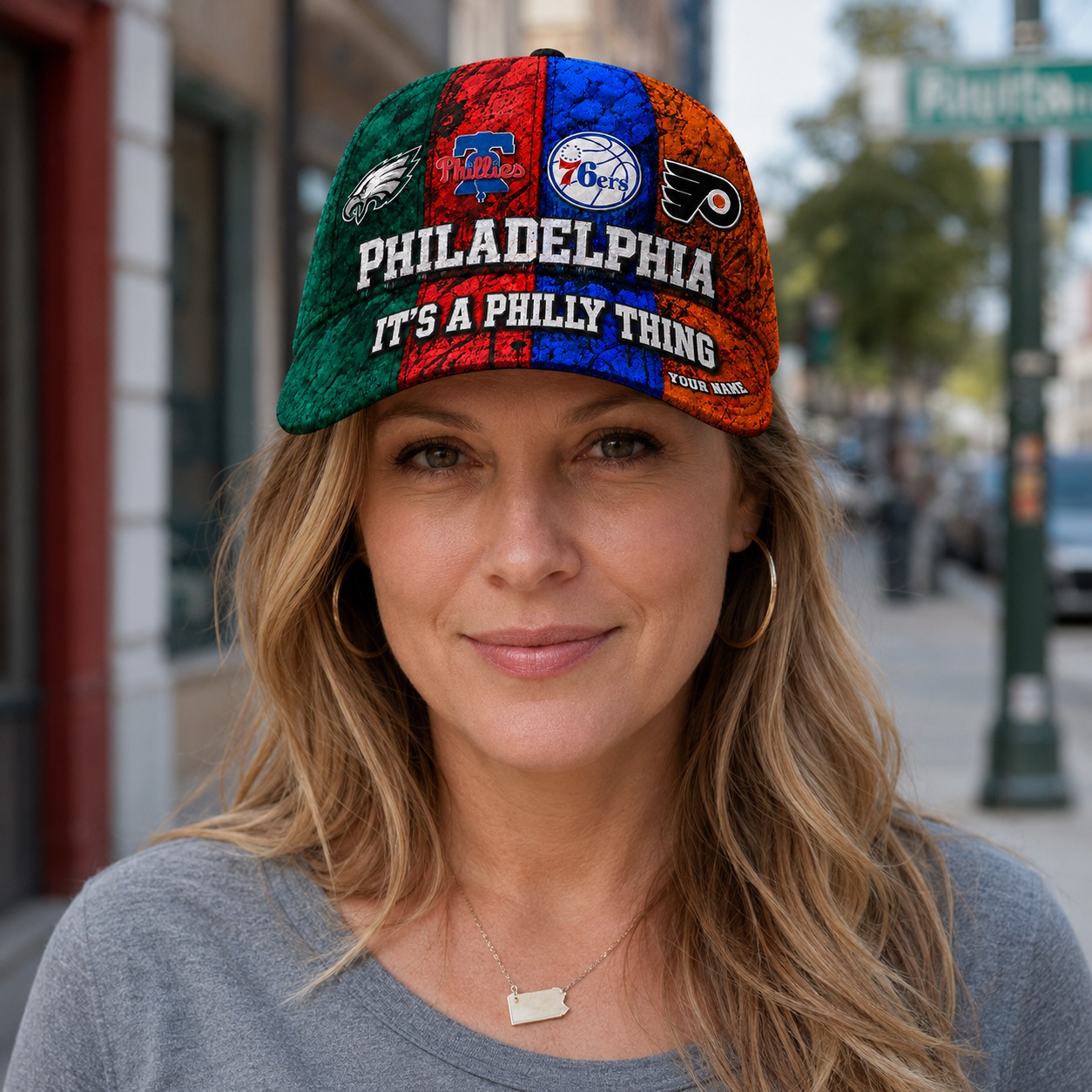Personalized Philadelphia Cap With Your Name, It's A Philly Thing, Perfect Gift For Sports Fan - Image 5