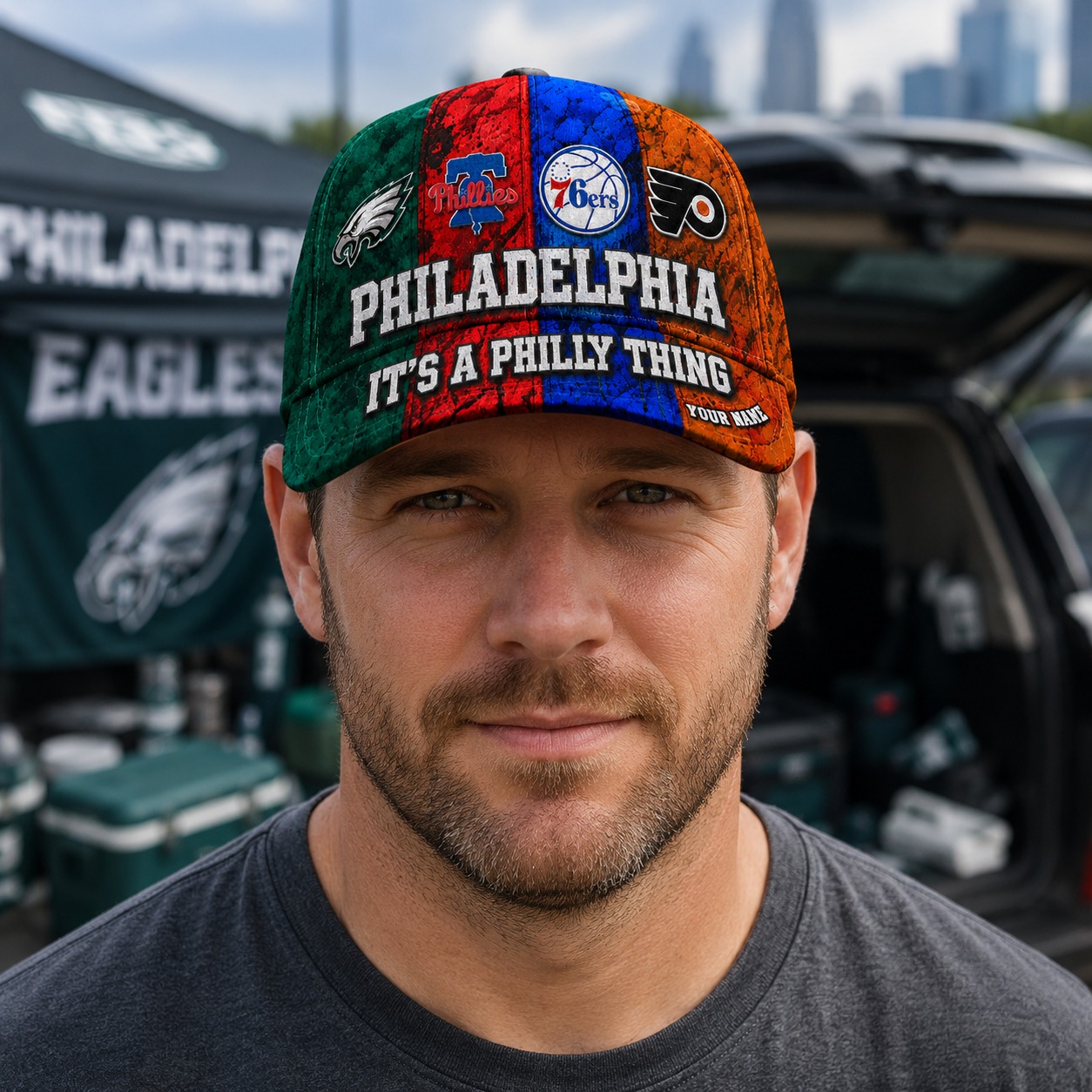 Personalized Philadelphia Cap With Your Name, It's A Philly Thing, Perfect Gift For Sports Fan - Image 6
