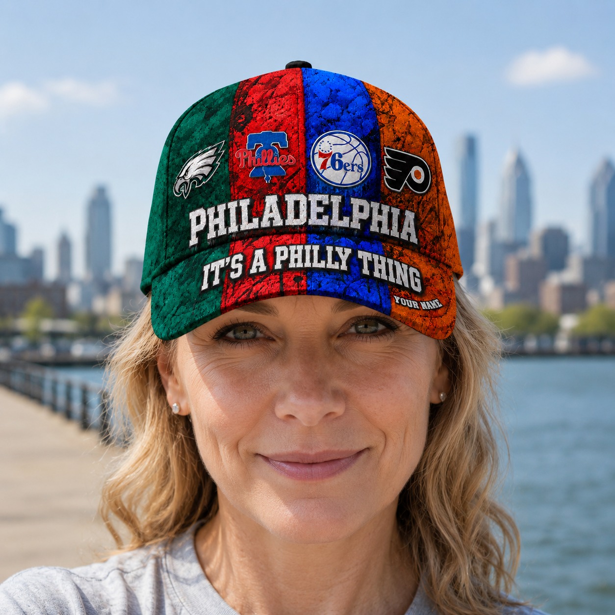 Personalized Philadelphia Cap With Your Name, It's A Philly Thing, Perfect Gift For Sports Fan - Image 7
